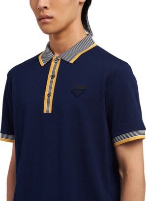 Prada S/S 21 Pique Polo Shirt