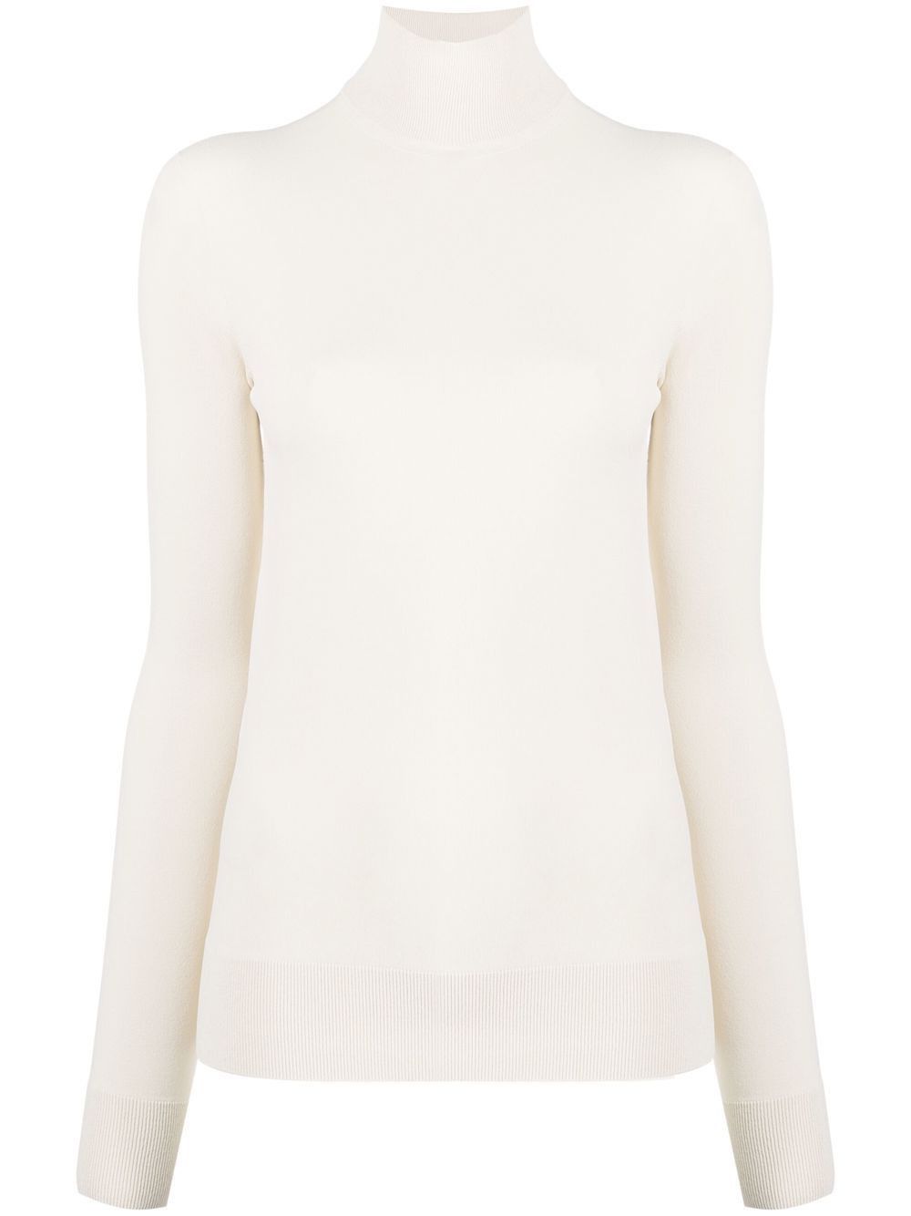 Bottega Veneta o1w1db10824 Jumper in Ivory Size S / US 4 / IT 40 - 1 Thumbnail