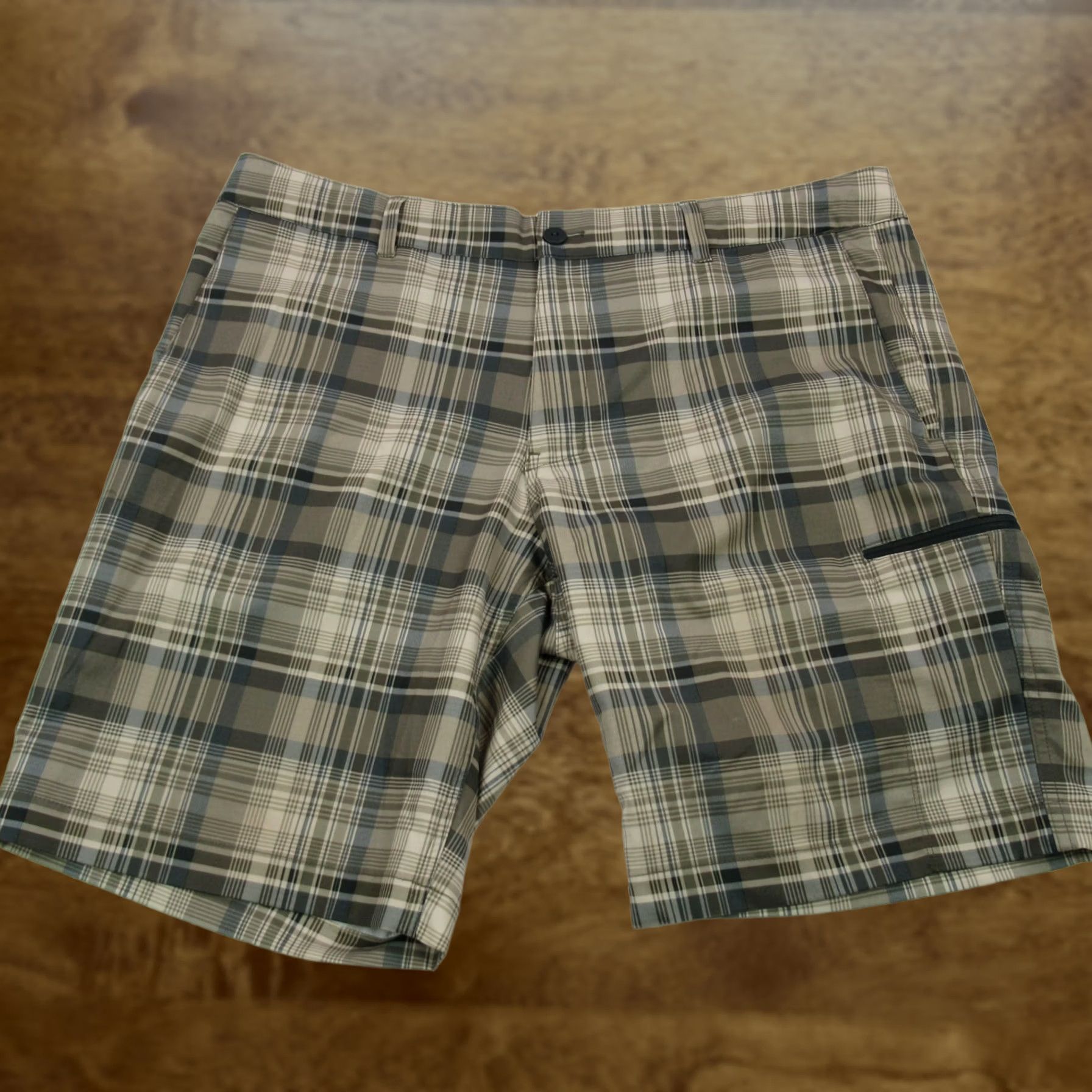 The North Face The North Face Shorts Mens 38 Plaid Pockets Zipper Checks Lightweight XL (Regular) Multicolor Size US 38 / EU 54 - 1 Thumbnail