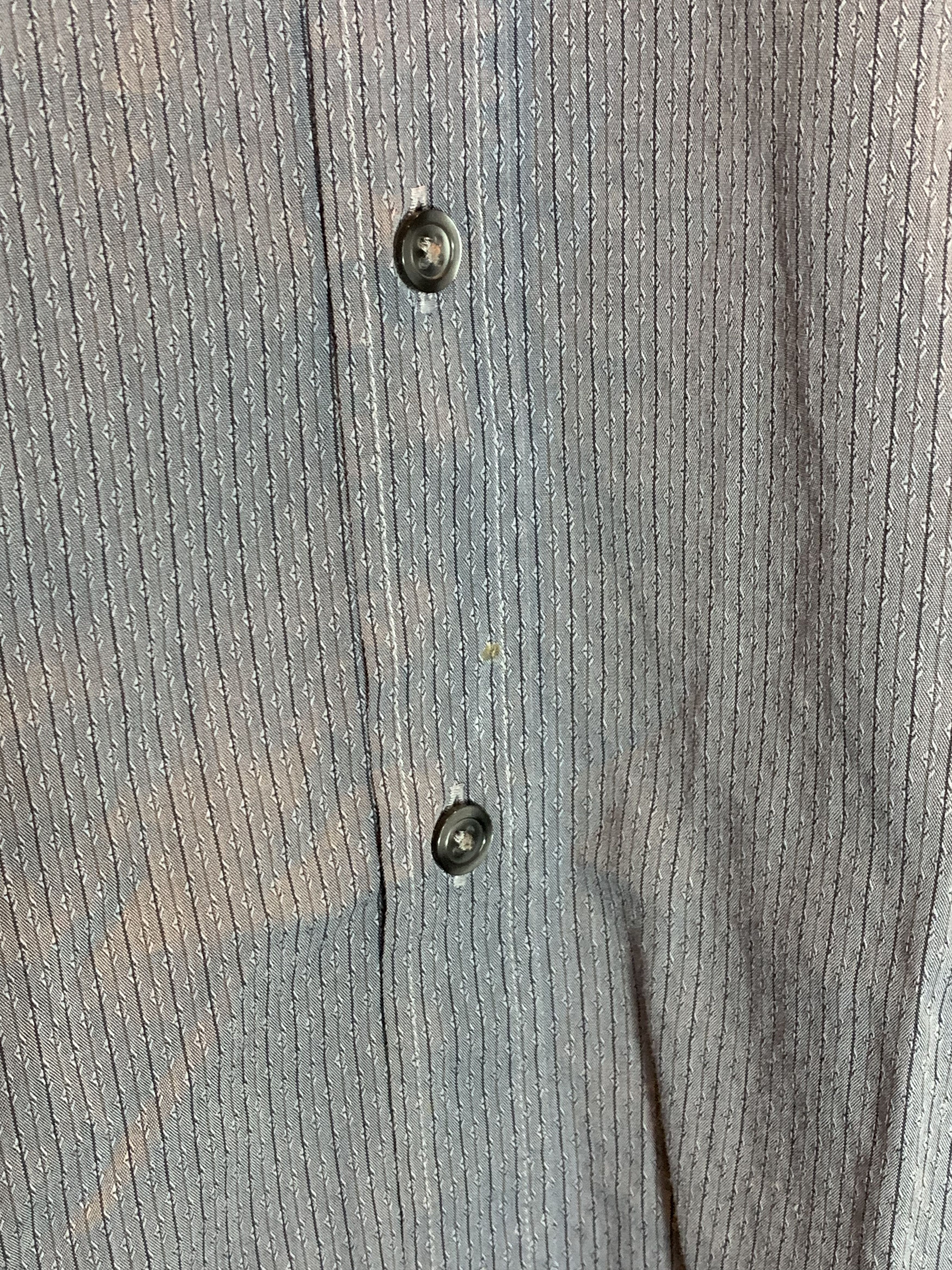 Hugo Boss *RARE* Vintage Hugo Boss Pattern Knit Button-Up Cotton Shirt Size US L / EU 52-54 / 3 - 7 Thumbnail