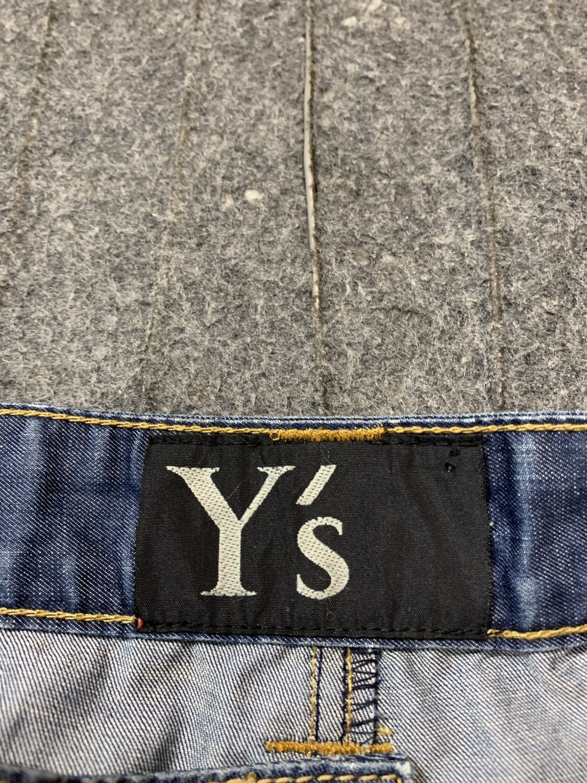 Y's Y’s Yohji Yamamoto Indigo Denim Jeans Straight Cut Size US 32 / EU 48 - 9 Thumbnail
