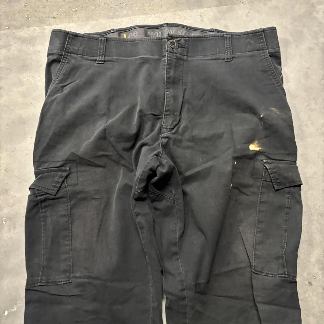 Japanese Brand × Vintage Vintage Y2K Grunge Black Skater Streetwear Cargo Pants! Size US 36 / EU 52 - 5 Thumbnail
