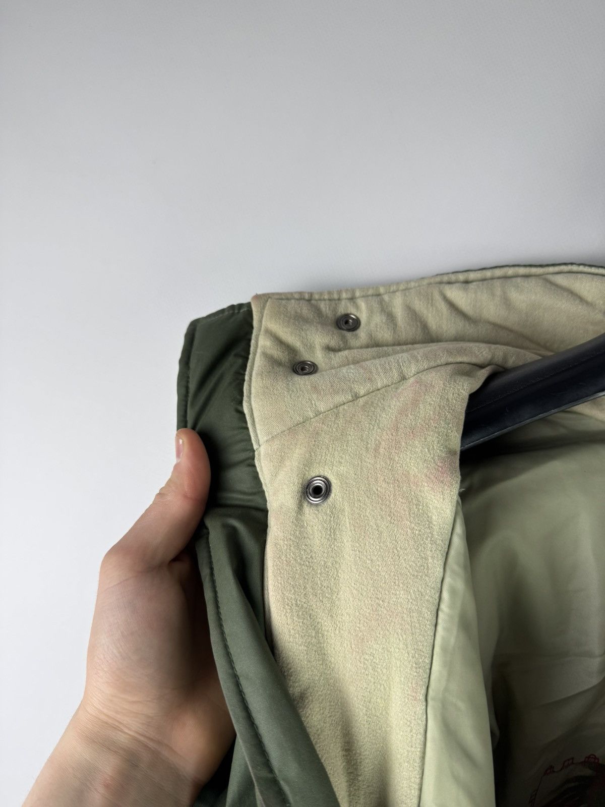 Diesel Vintage Y2K Diesel Military Down Jacket Khaki Size US L / EU 52-54 / 3 - 19 Thumbnail