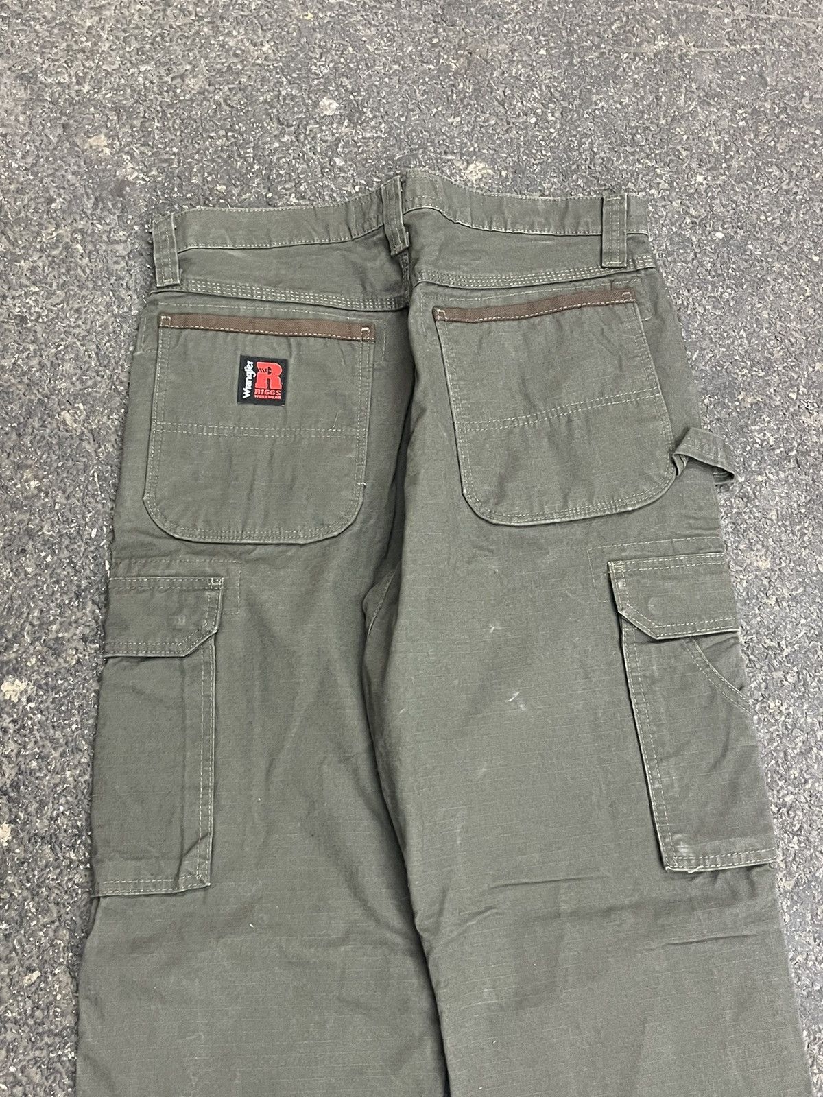 Carhartt × Vintage Carhartt style earth tone green cargo workwear pants Size US 32 / EU 48 - 7 Thumbnail