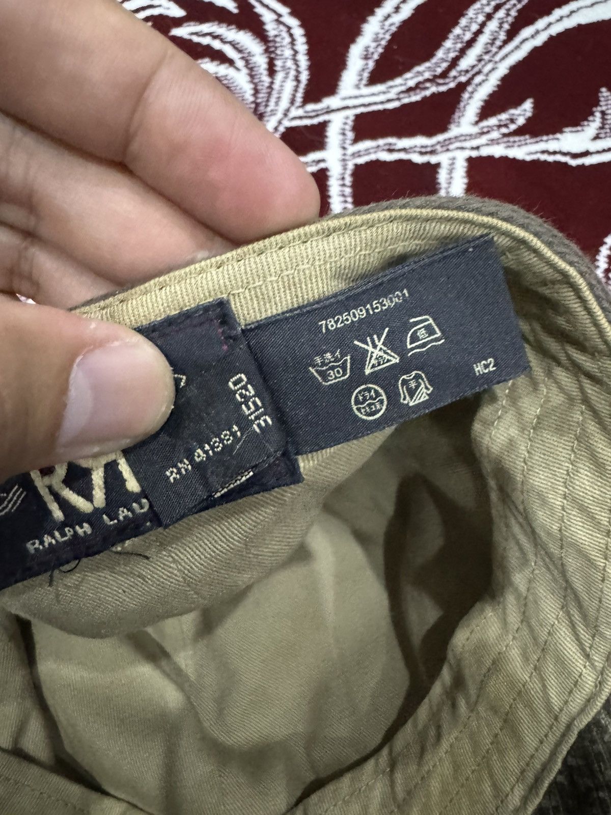 RRL Ralph Lauren RRL RALPH LAUREN VELVET CAP HAT Size ONE SIZE - 8 Thumbnail