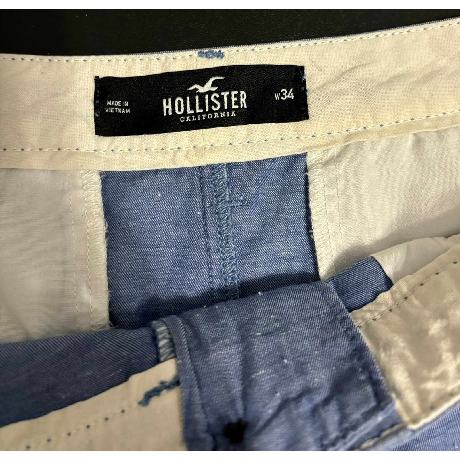 Hollister NWT Mens Hollister Blue Classic Short Size 34 Size US 34 / EU 50 - 2 Thumbnail