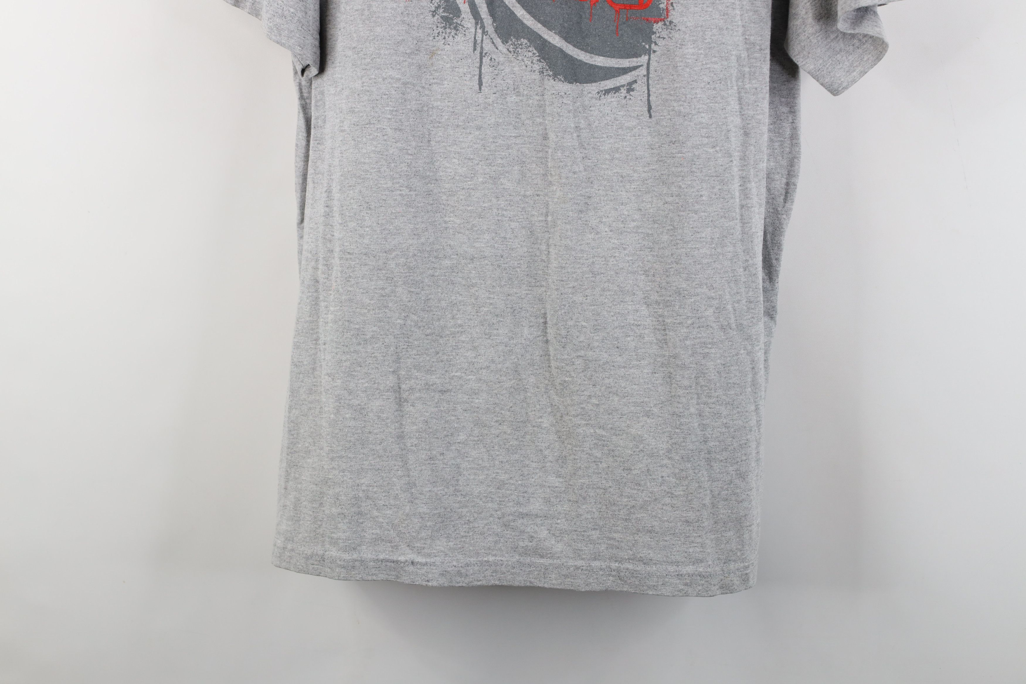 Adidas Vintage Y2K Adidas Bulls Basketball T-Shirt Heather Gray Size US XL / EU 56 / 4 - 3 Thumbnail