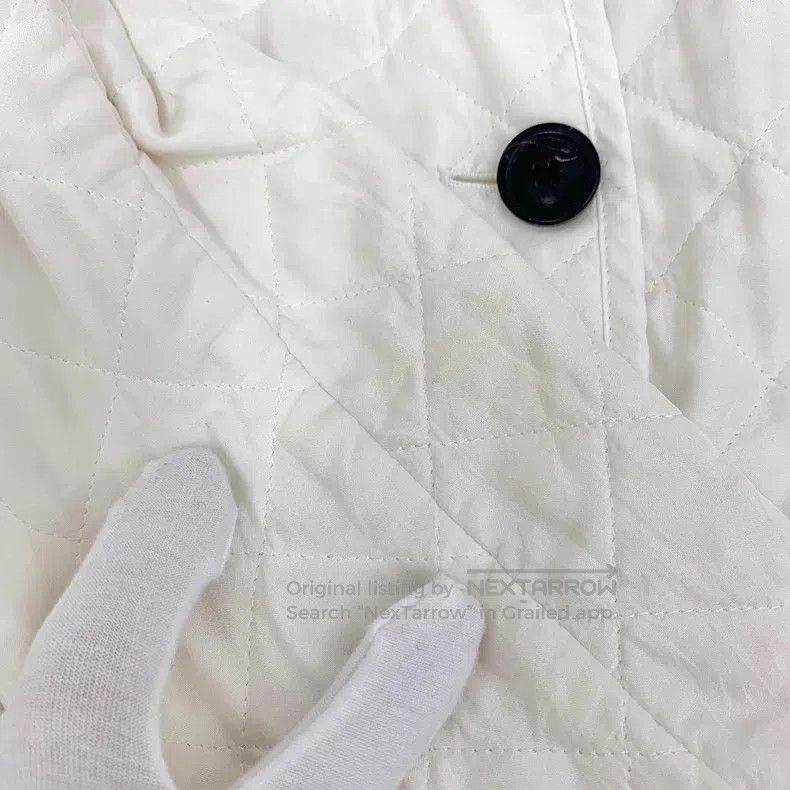 Dior Dior White diamond checkered bee embroidery mulberry silk Size XXS / US 00 / IT 34 - 9 Thumbnail
