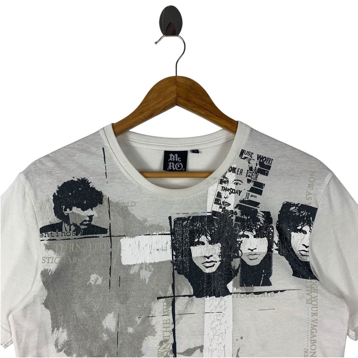 Band Tees JIM MORRISON The door vokalist band tees Size US M / EU 48-50 / 2 - 2 Thumbnail