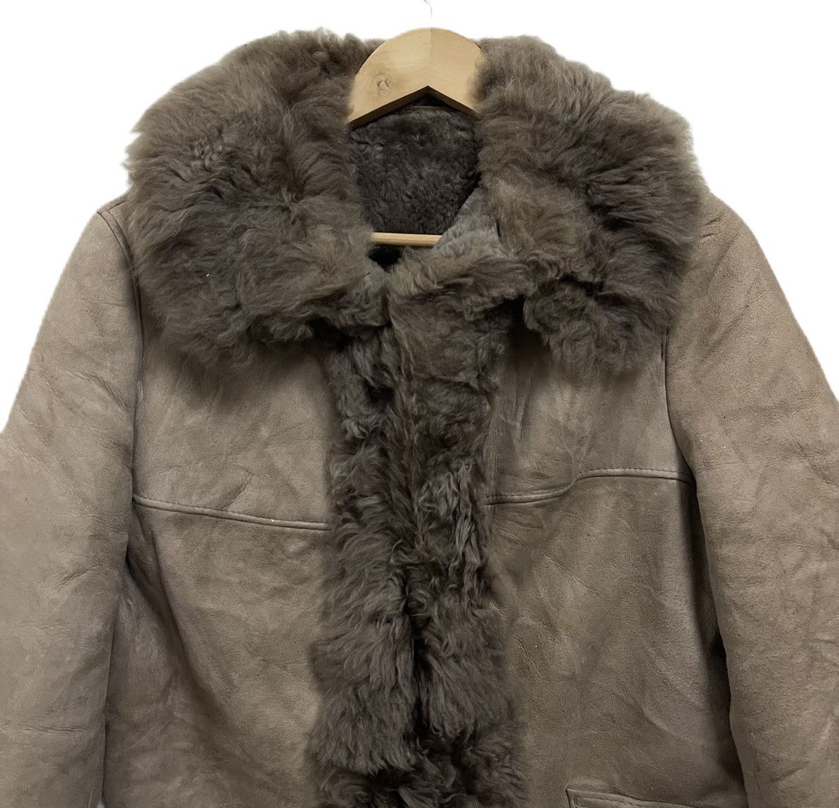 Designer Stella Leather Jacket Faux Fur Made In Spain ifsixwasnine Size M / US 6-8 / IT 42-44 - 4 Thumbnail