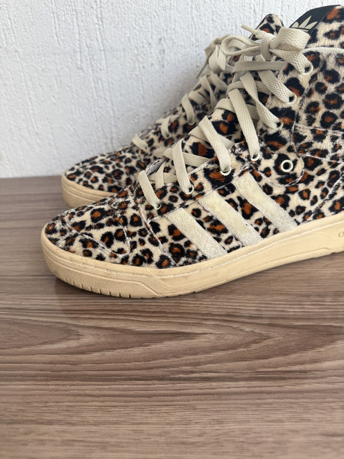 Adidas × Jeremy Scott Leopard sandstorm sneaker Size US 11 / EU 44 - 5 Thumbnail