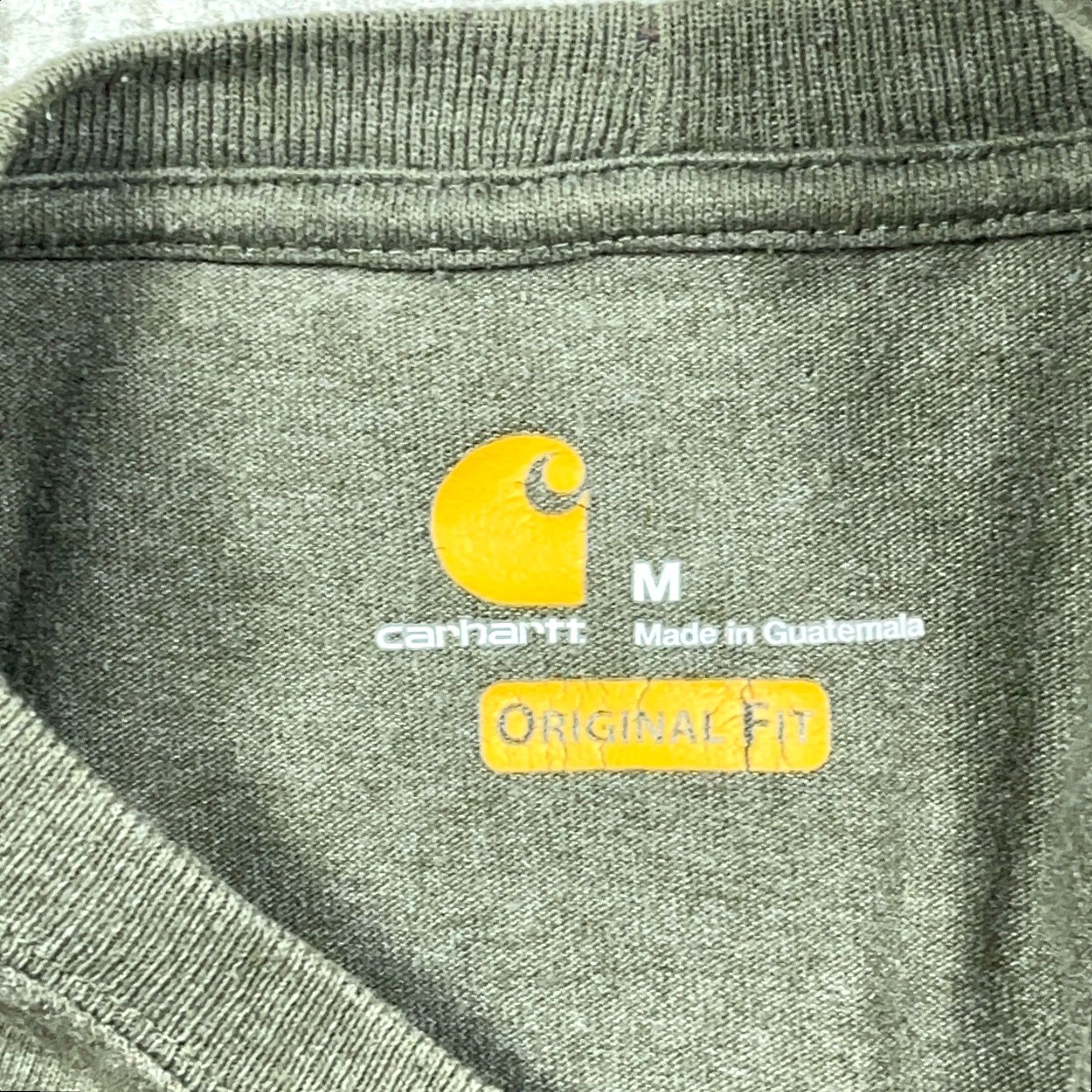 Carhartt Carhartt Shirt Men L Olive Green Logo Work Wear Tee Y2K Original Vintage Size US L / EU 52-54 / 3 - 3 Thumbnail