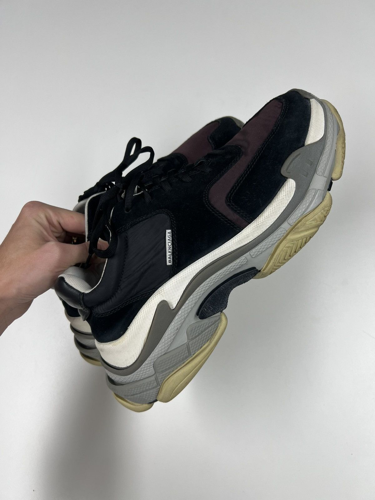 Balenciaga Balenciaga Triple S 2.0 'Bordeaux' Suede/Nylon