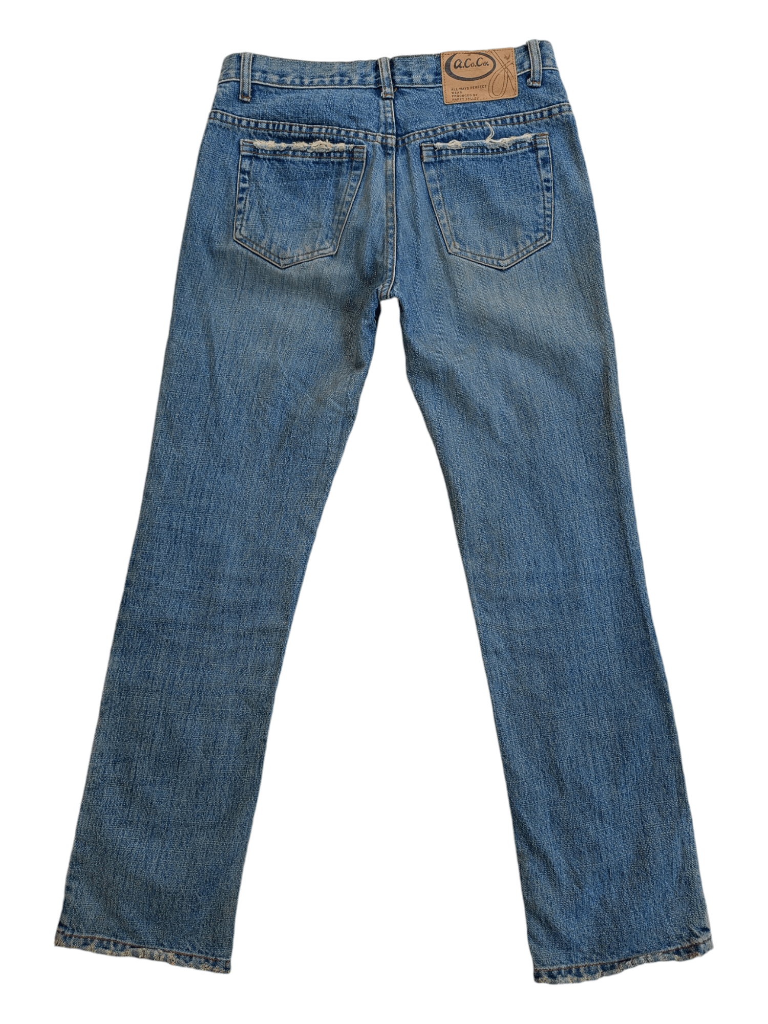 Japanese Brand × Vintage A.CO.CO Japanese Brand Distressed Vintage Streetwear Denim Size 29" - 18 Thumbnail