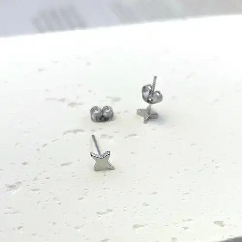 Other Small Tiny Star Stud Earrings for Men Women,Star Earrings Size ONE SIZE - 4 Thumbnail