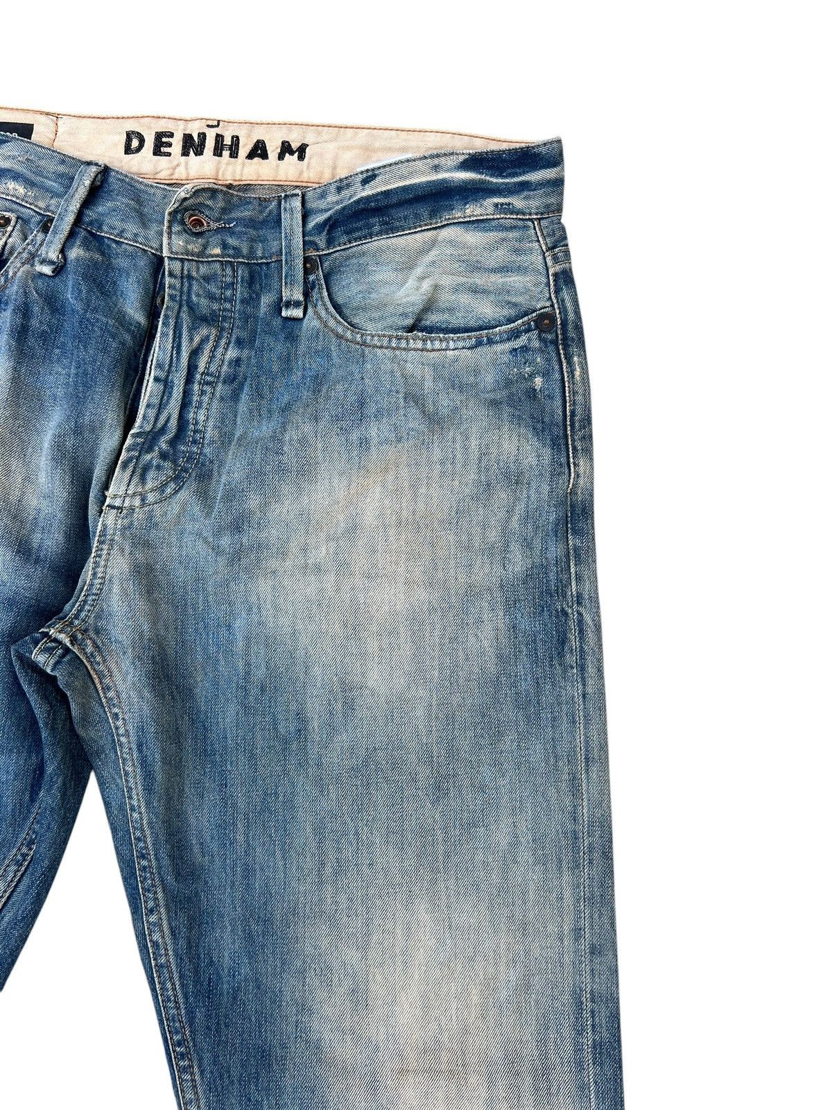 DENHAM Mud Wash Denim DENHAM Razor Slim Fit Jeans Size US 32 / EU 48 - 11 Thumbnail