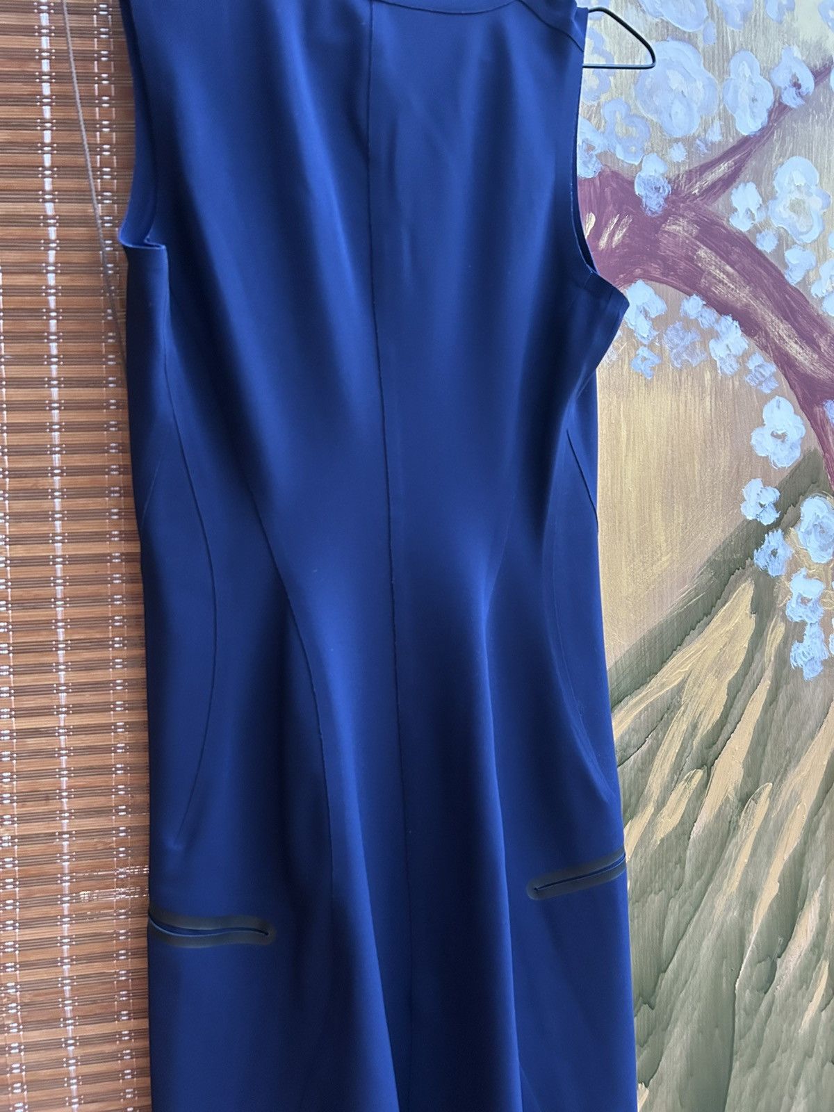 Marithe + Francois Girbaud × Vintage Marithe Francois Girbaud Navy Sleeveless Dress Size S / US 4 / IT 40 - 4 Thumbnail