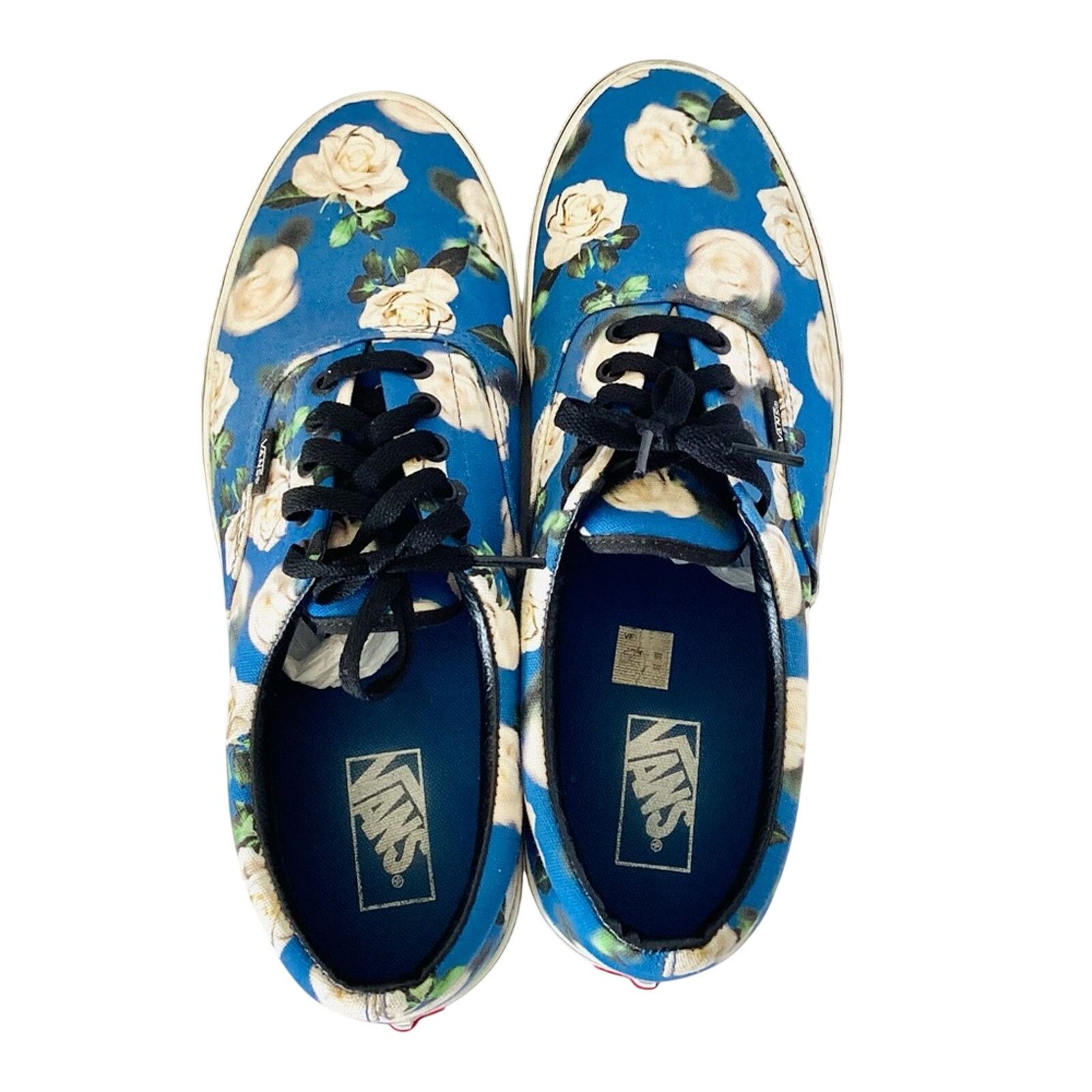 Vans VANS | Era Romantic Floral Lapis B Canvas Sneaker Size US 11.5 / EU 44-45 - 7 Thumbnail