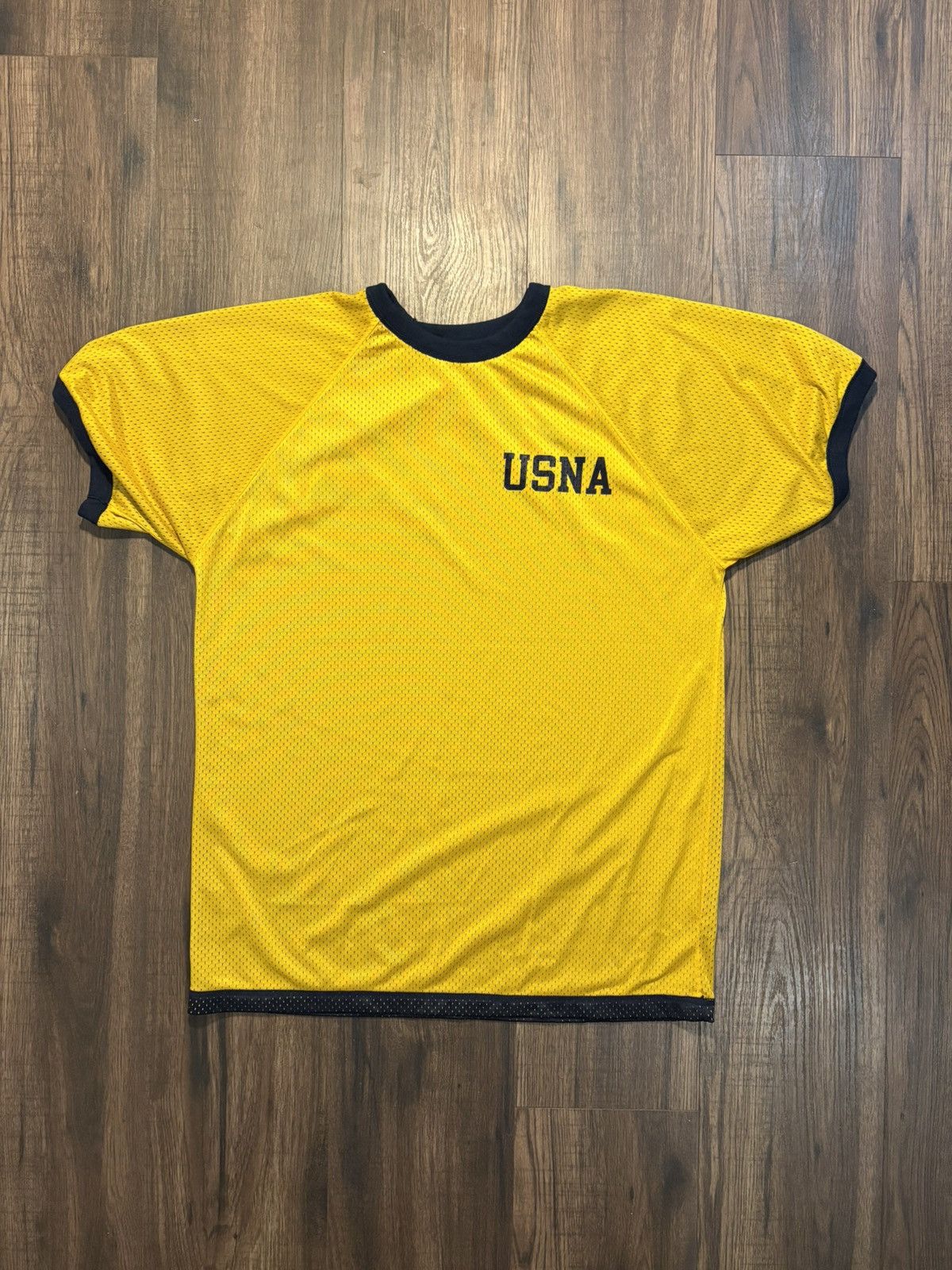 Vintage 🔥Vintage 90s USNA Navy Mesh Reversible Athletic Jersey🔥 Size US L / EU 52-54 / 3 - 2 Thumbnail
