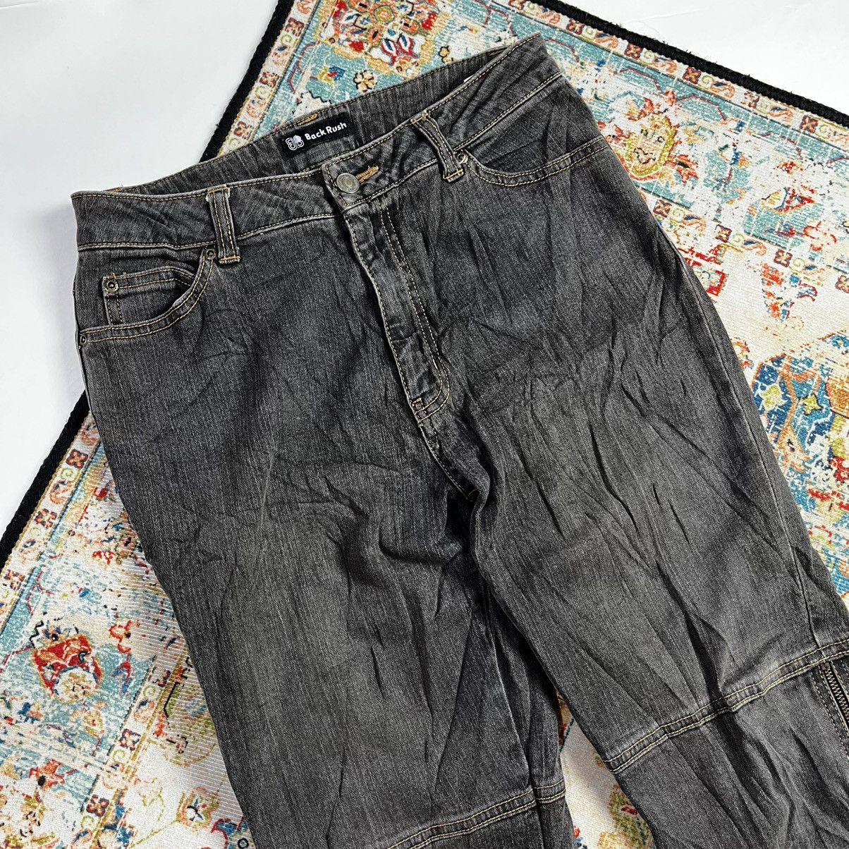 Japanese Brand Vintage Back Rush flare pants Size US 28 / EU 44 - 4 Thumbnail