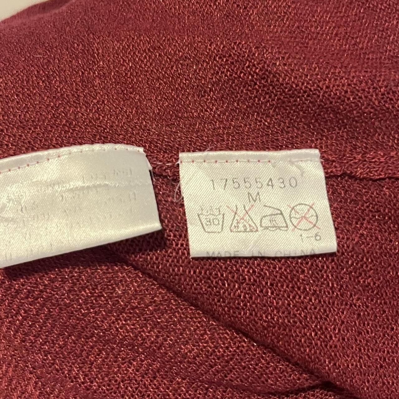Other Vintage y2k burgundy cami with sequin swirl beaded detail🐞 Size S / US 4 / IT 40 - 5 Thumbnail