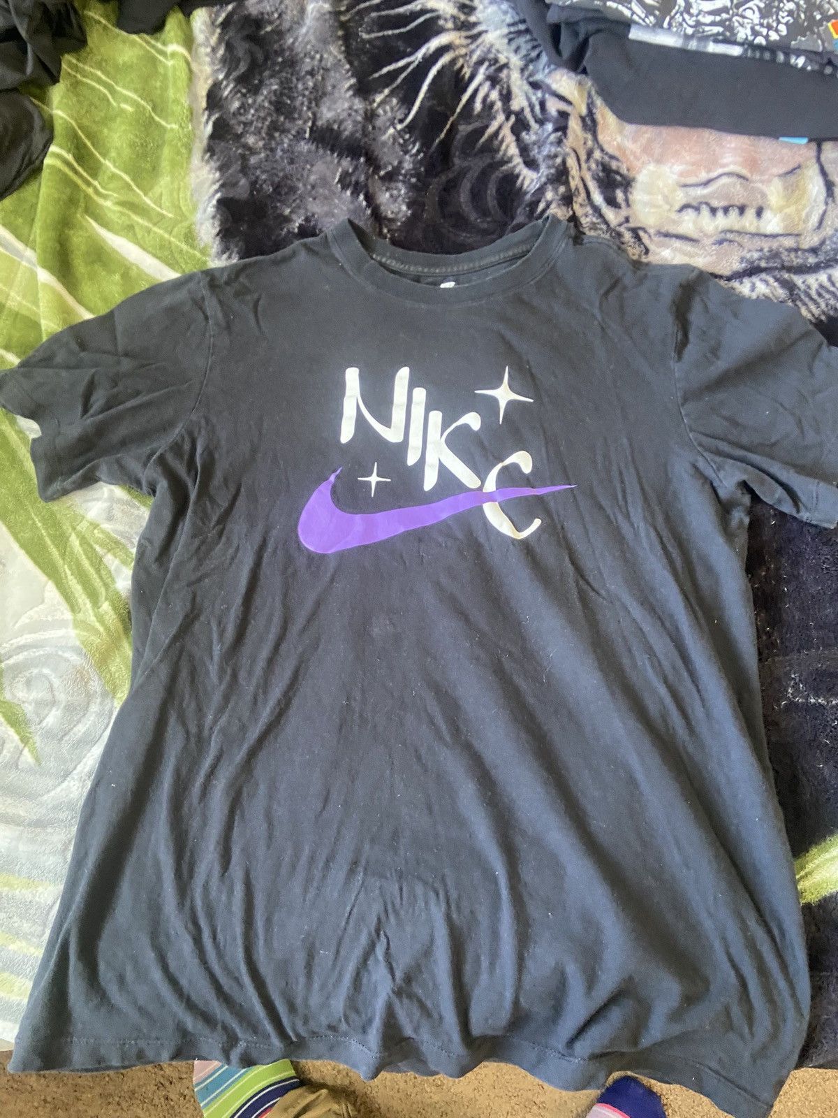 Nike Black the nike tee Size US M / EU 48-50 / 2 - 1 Thumbnail