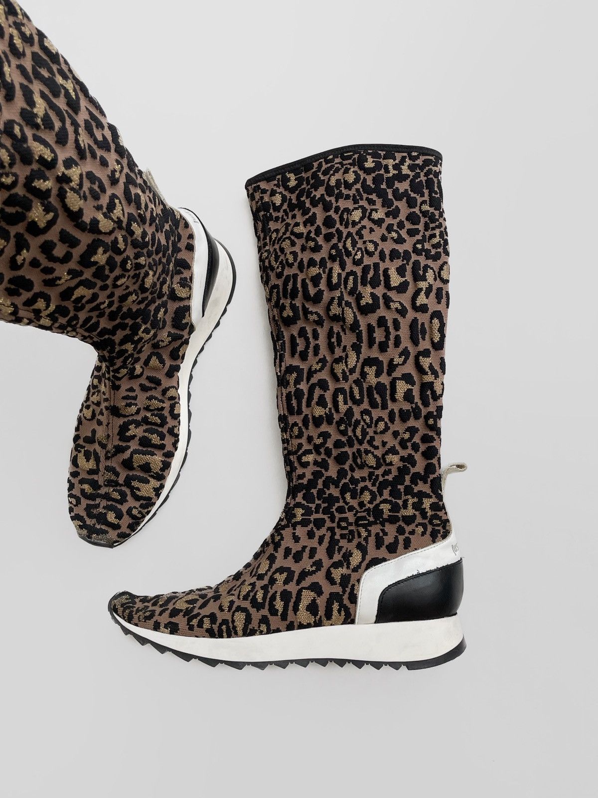 Just Cavalli Just Cavalli leopard high top shoes Size US 10 / IT 40 - 2 Thumbnail