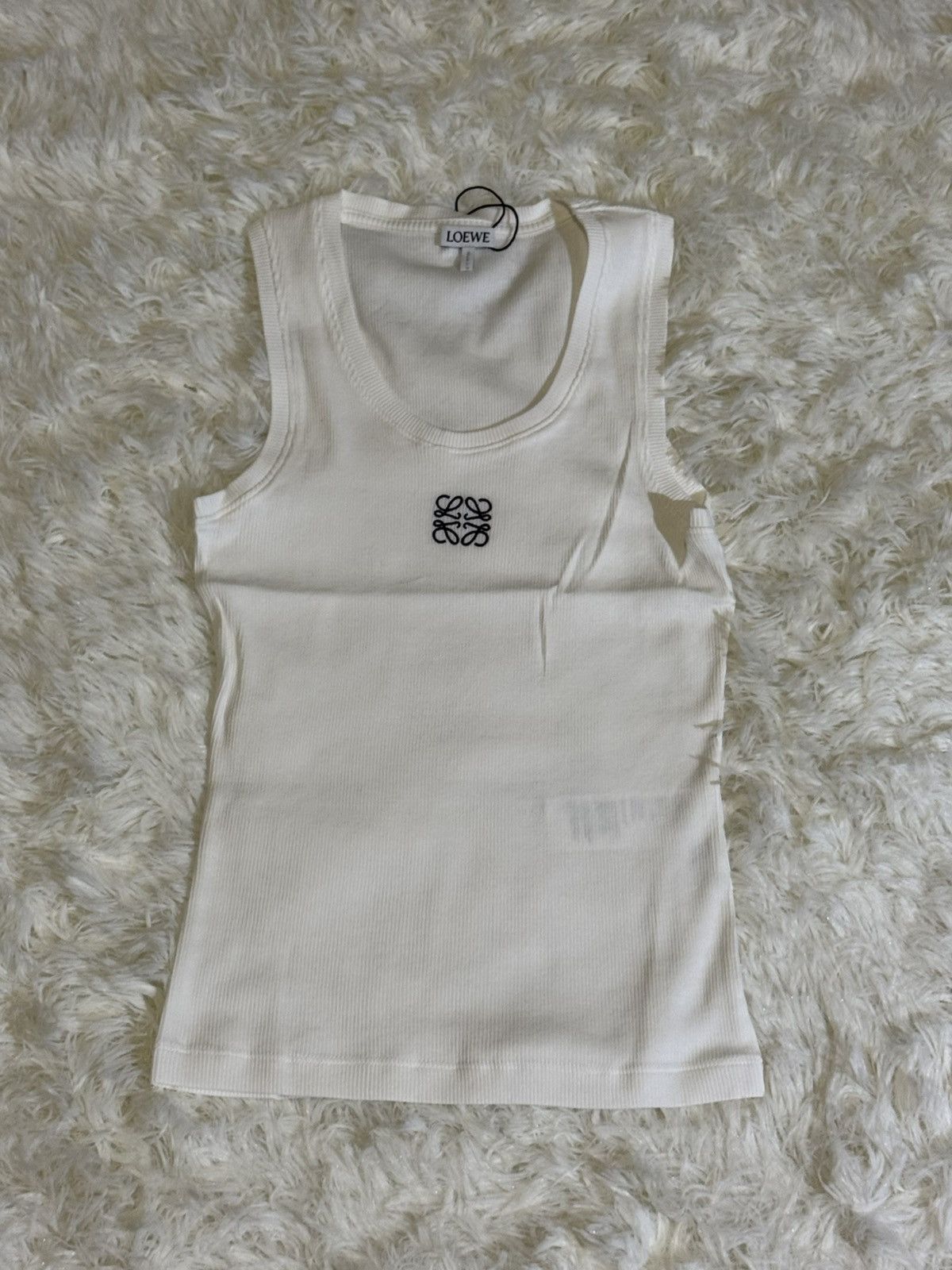 Loewe Loewe white crop top Size S / US 4 / IT 40 - 1 Thumbnail
