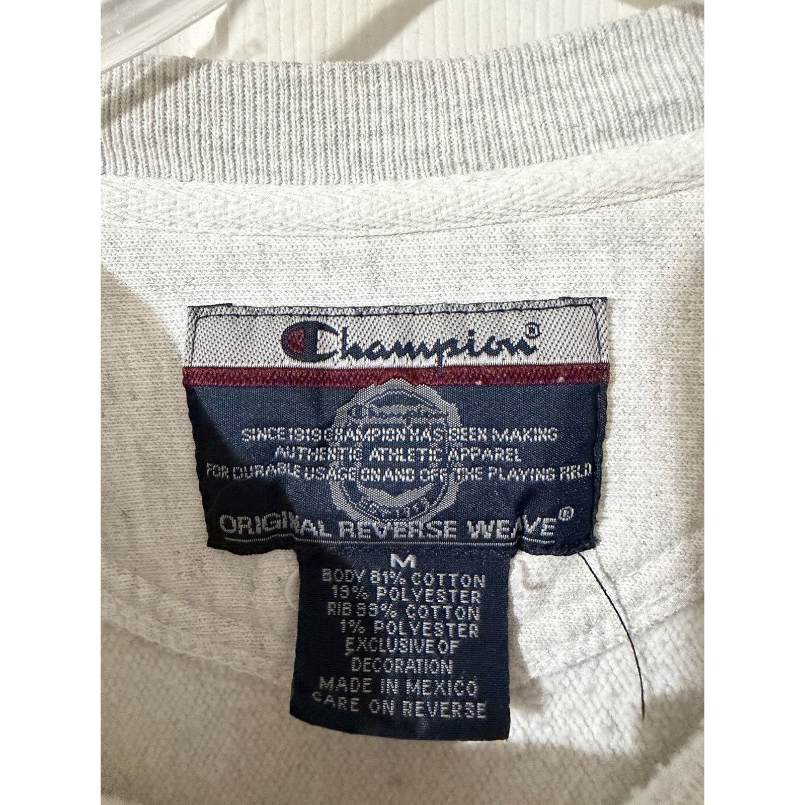 Champion Vtg North Carolina Champion Reverse Weave Sweatshirt Sz M Size US M / EU 48-50 / 2 - 4 Thumbnail