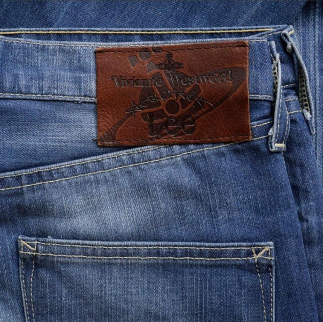 Lee × Vivienne Westwood Vivienne Westwood × Lee Anglomania - Low Crotch Jeans Size US 28 / EU 44 - 4 Thumbnail
