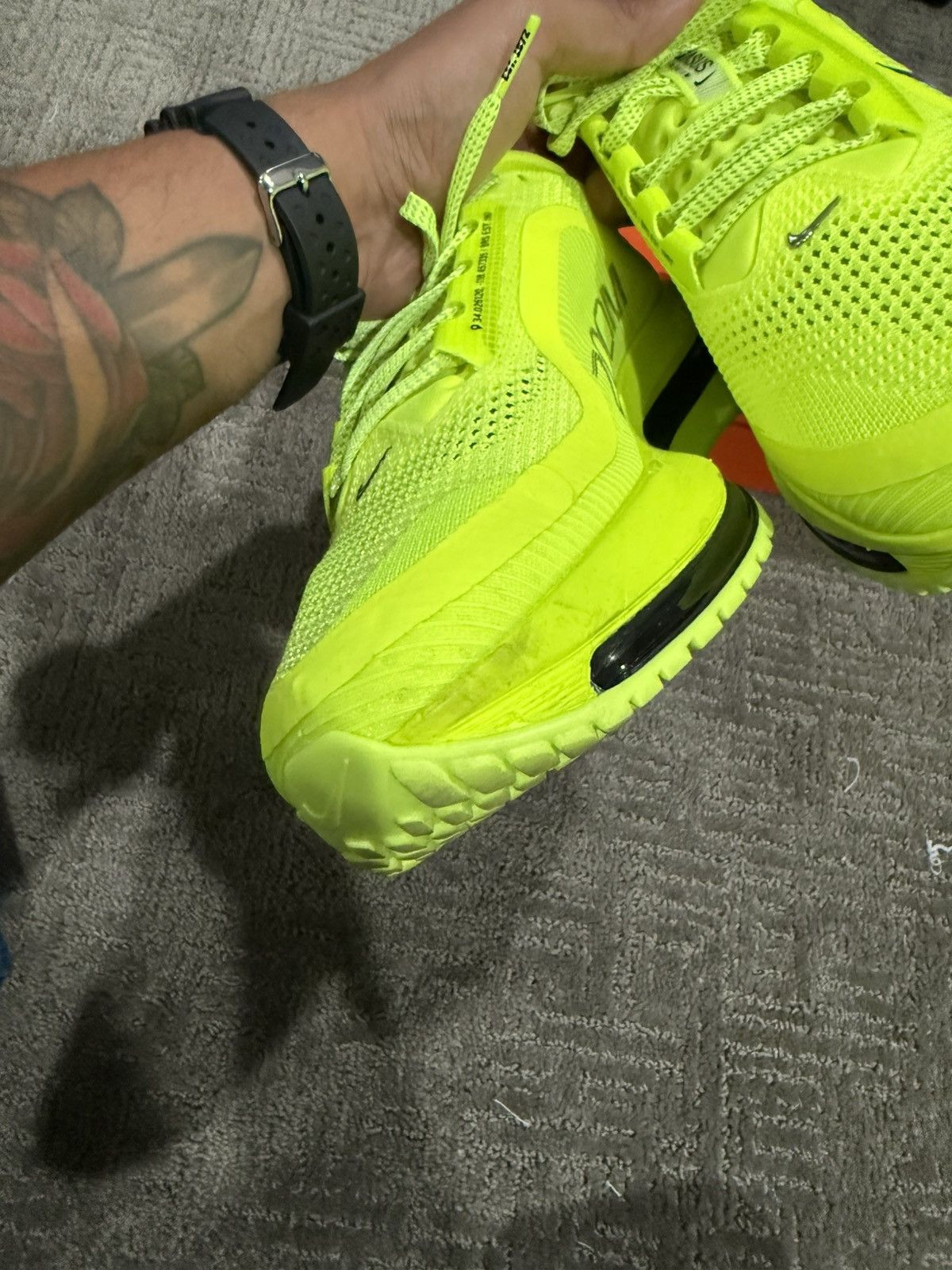 Nike Nike Pegasus Premium - Volt Black - size 9.5 Size US 9.5 / EU 42-43 - 4 Thumbnail