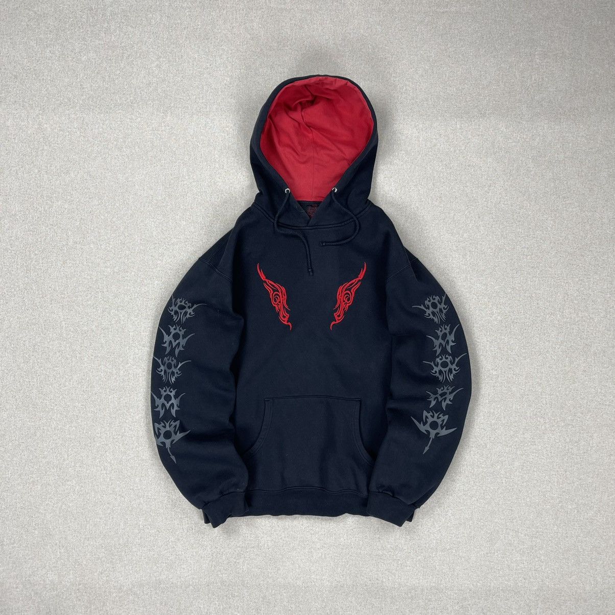 Affliction × If Six Was Nine × JNCO Y2K TRIBAL HOODIE HARDCORE AFFLICTION TYPE Size US L / EU 52-54 / 3 - 1 Thumbnail