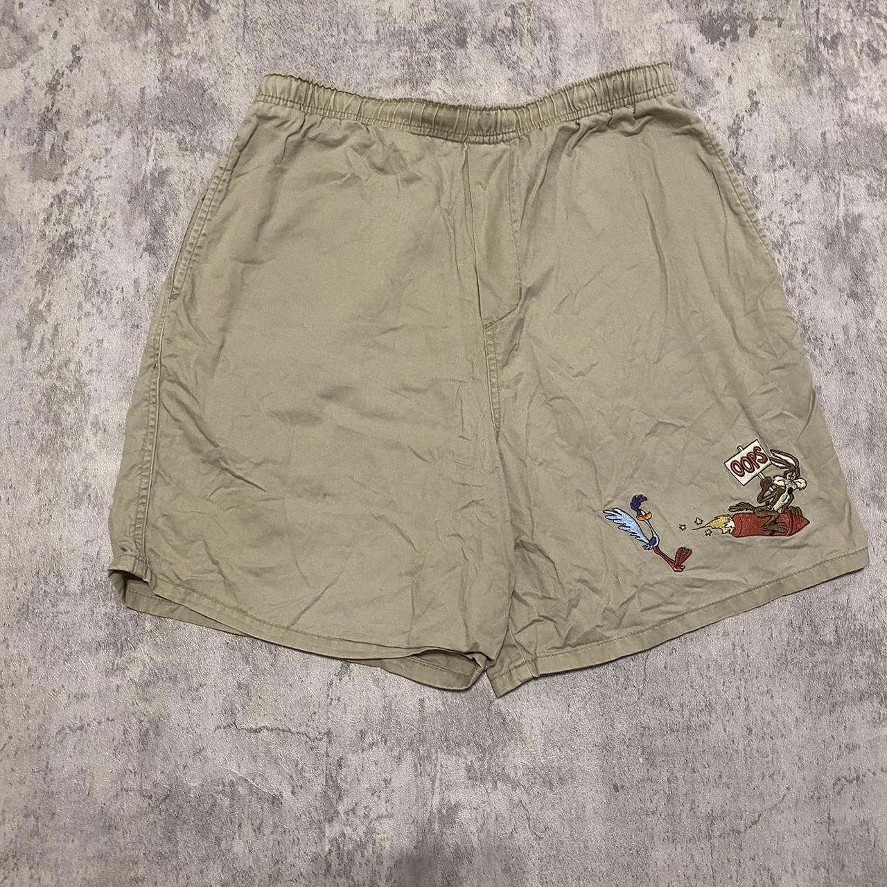 Warner Bros 90s Warner Bros Vintage Embroidered Tan and Size US M / EU 48-50 / 2 - 1 Thumbnail