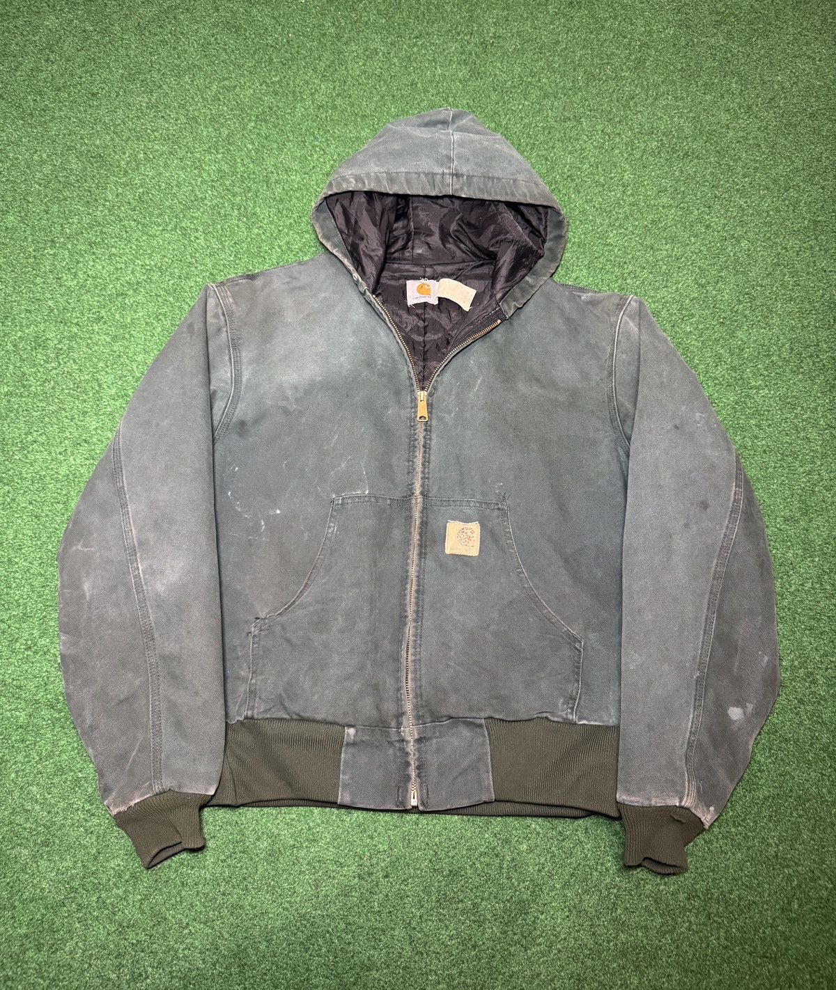 Carhartt Carhartt Hunter Green Vintage 90s Large Quick Duck J06 HTG Size US L / EU 52-54 / 3 - 1 Thumbnail