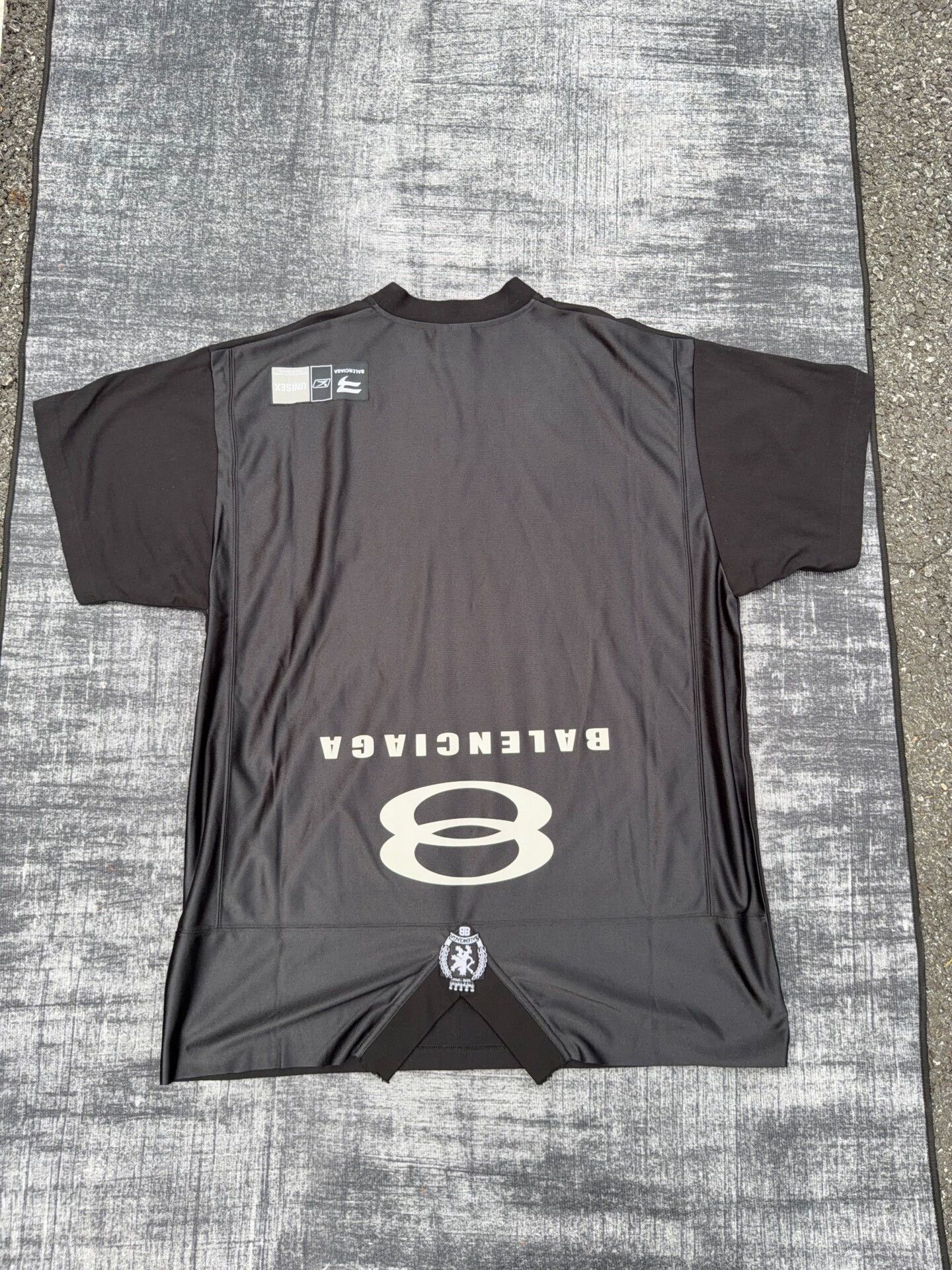 Balenciaga Balenciaga Double Ring Embroidered Short-Sleeve Size US M / EU 48-50 / 2 - 2 Thumbnail