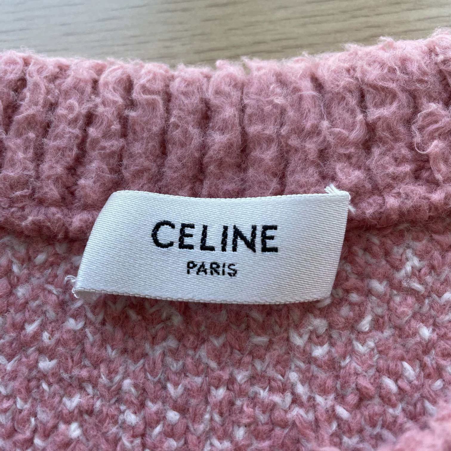 Celine Celine Pink Collab Pullover Sweater XXL 98 New Size XXL / US 16-18 / IT 52-54 - 4 Thumbnail