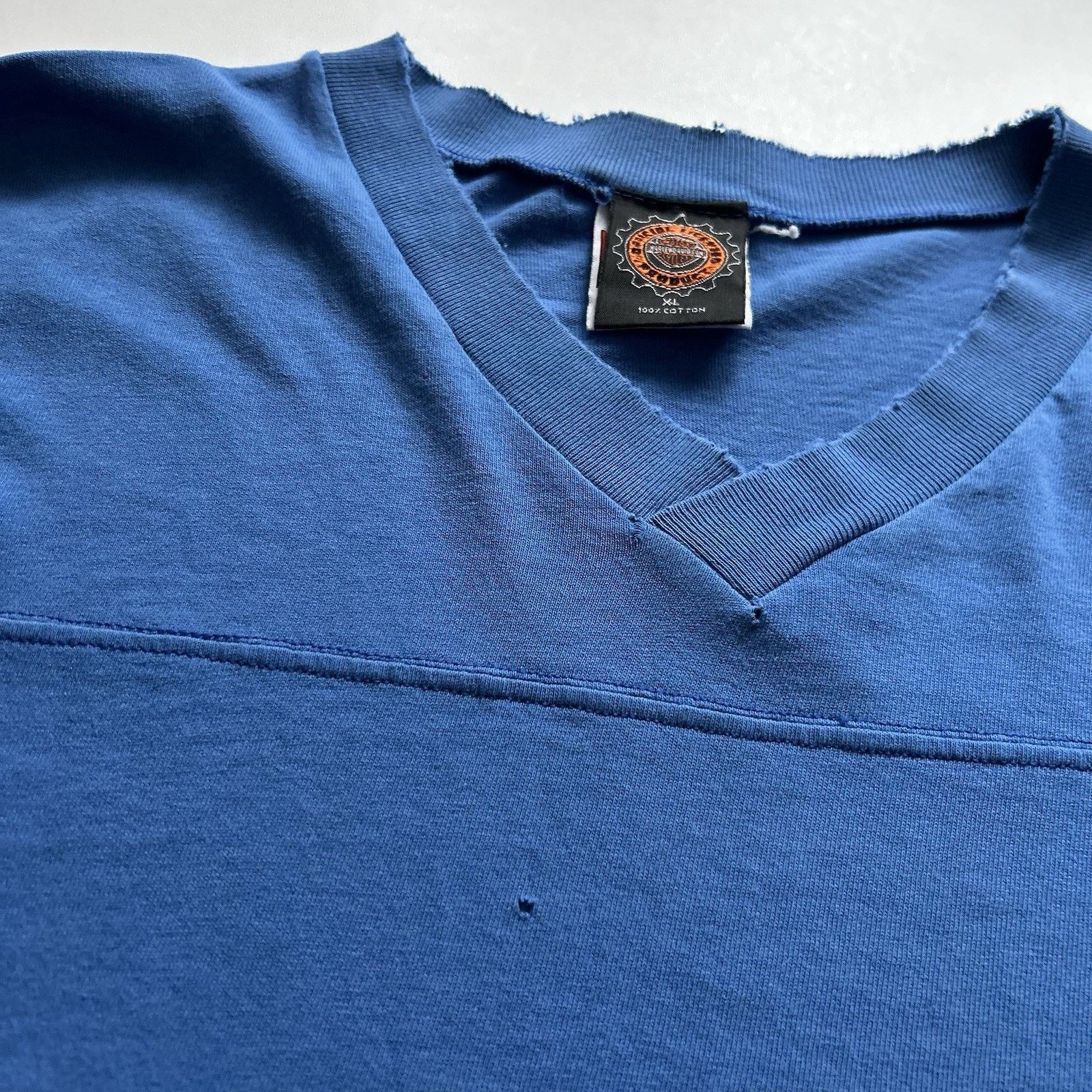 Harley Davidson × Vintage Vintage 90s Harley Davidson Shirt V Neck XL Made In The USA Size US XL / EU 56 / 4 - 5 Thumbnail