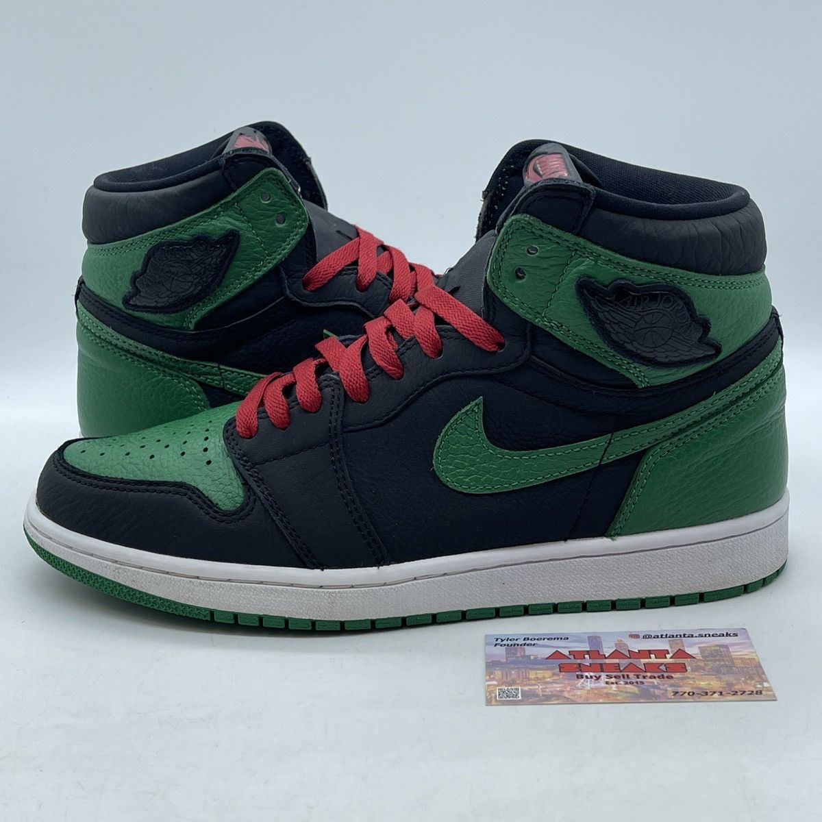 Air jordan 1 high pine green 2.0