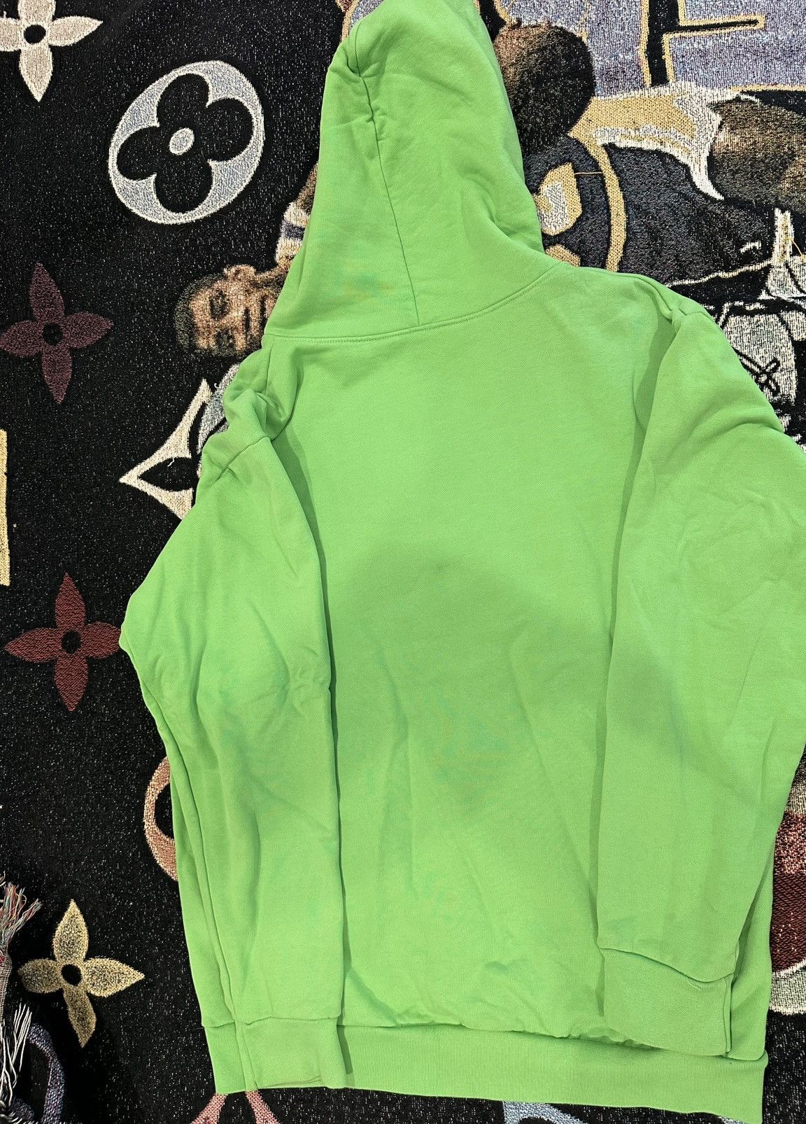 Sp5der Sp5der Slime Green Web Rhinestone Hoodie Size US XL / EU 56 / 4 - 3 Thumbnail