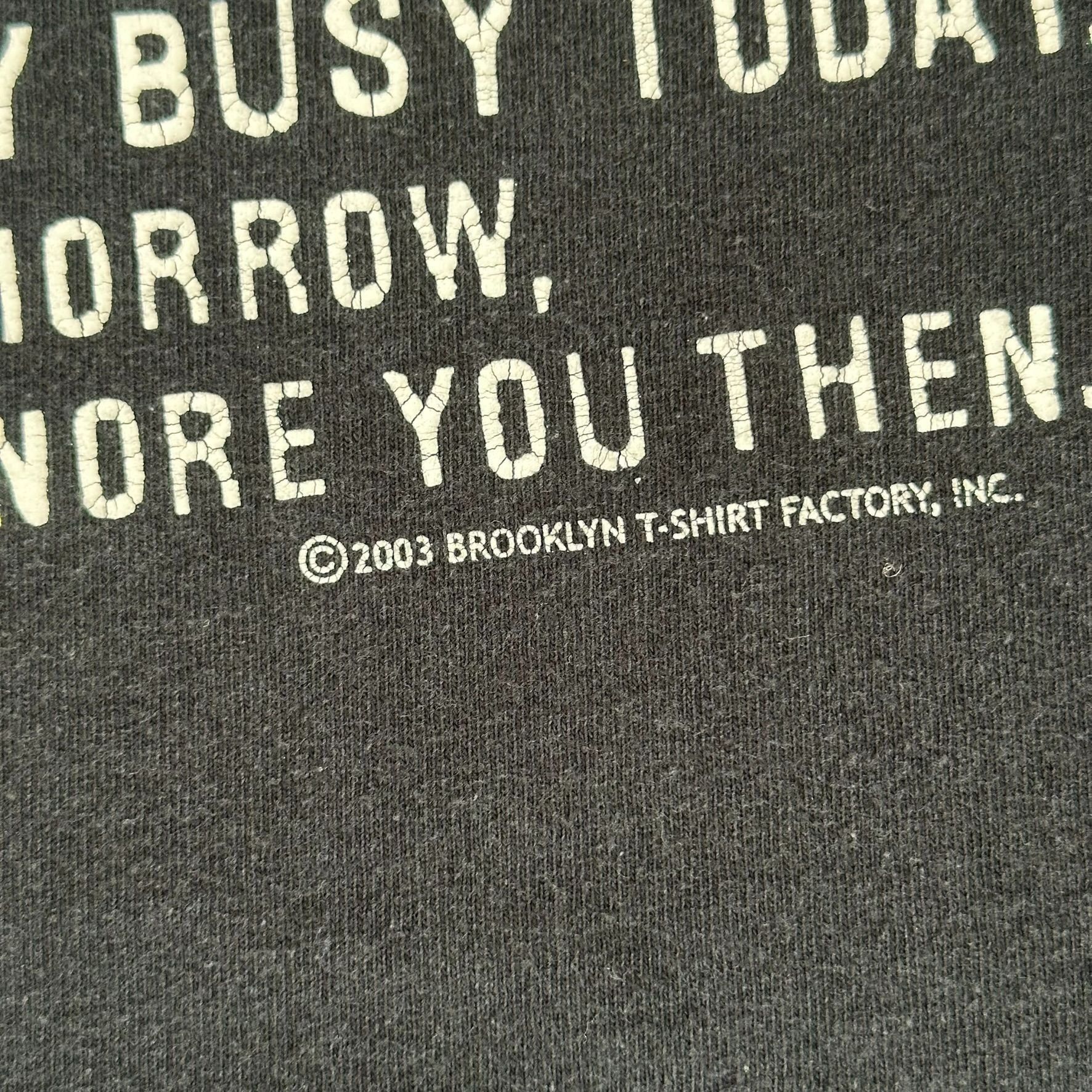 Delta Vintage Y2K Sarcasm Slogan T-Shirt Ironic Skate Humor Grunge Size US L / EU 52-54 / 3 - 4 Thumbnail