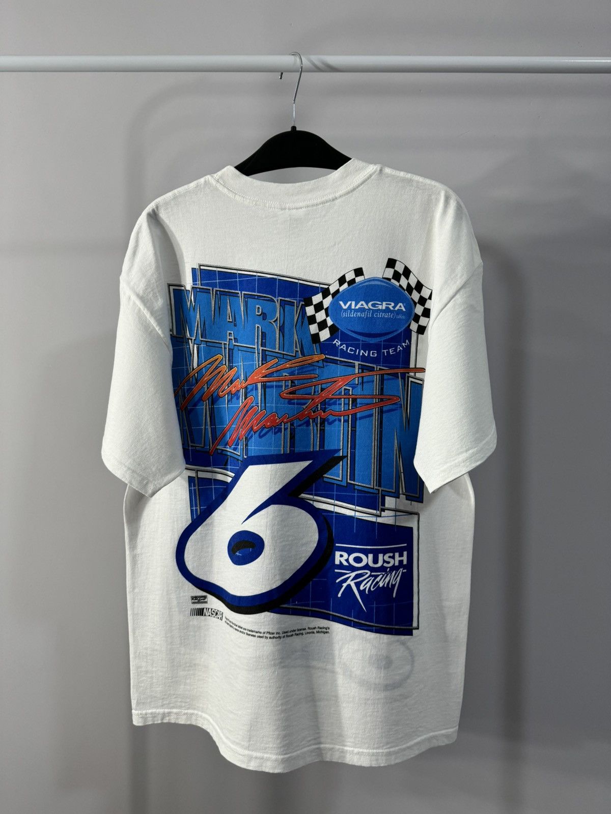 NASCAR Vintage Nascar Mark Martin 6 Roush Racing Size US L / EU 52-54 / 3 - 2 Thumbnail