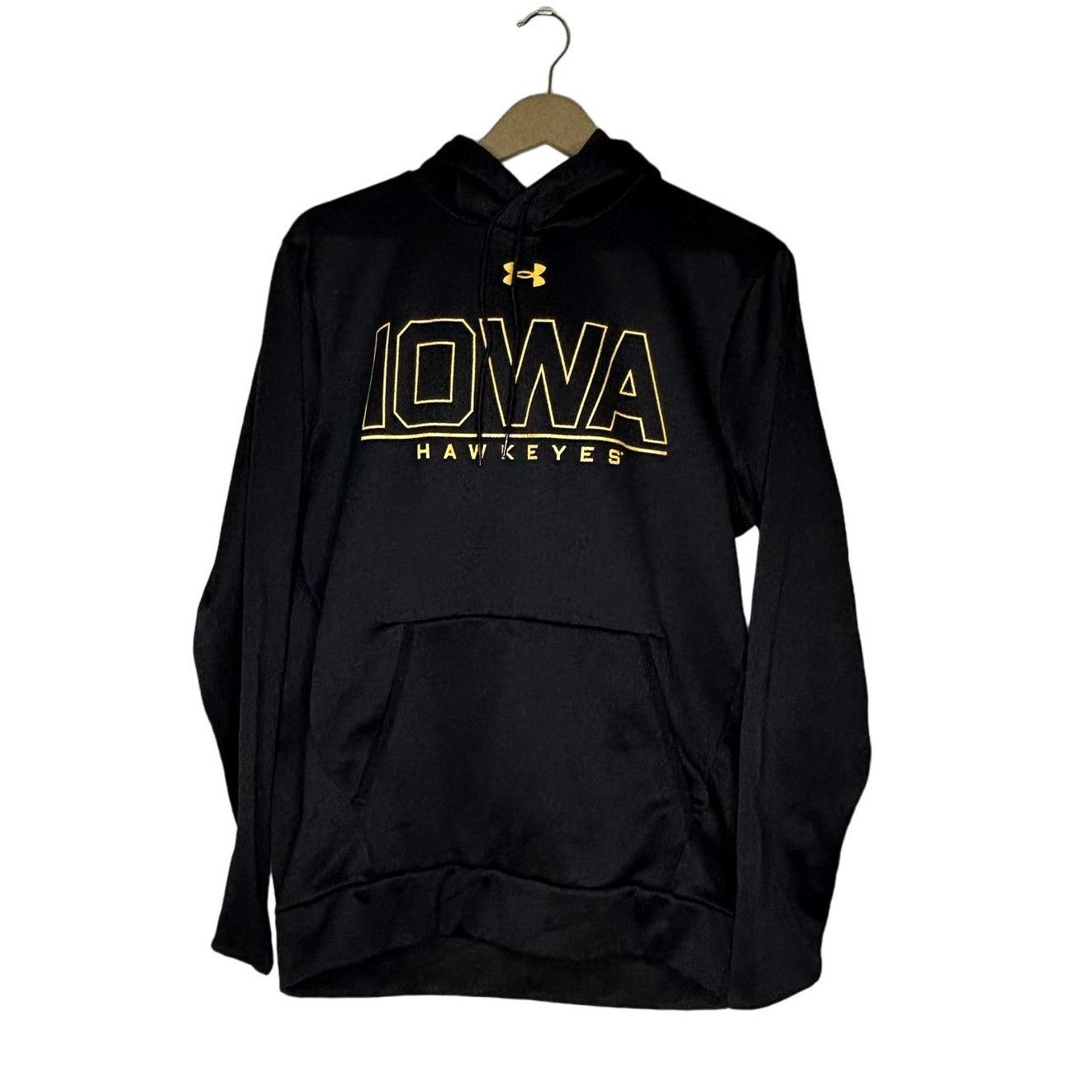 NBA 00s Iowa Hawkeyes Embroidered Hoodie Schwarz L