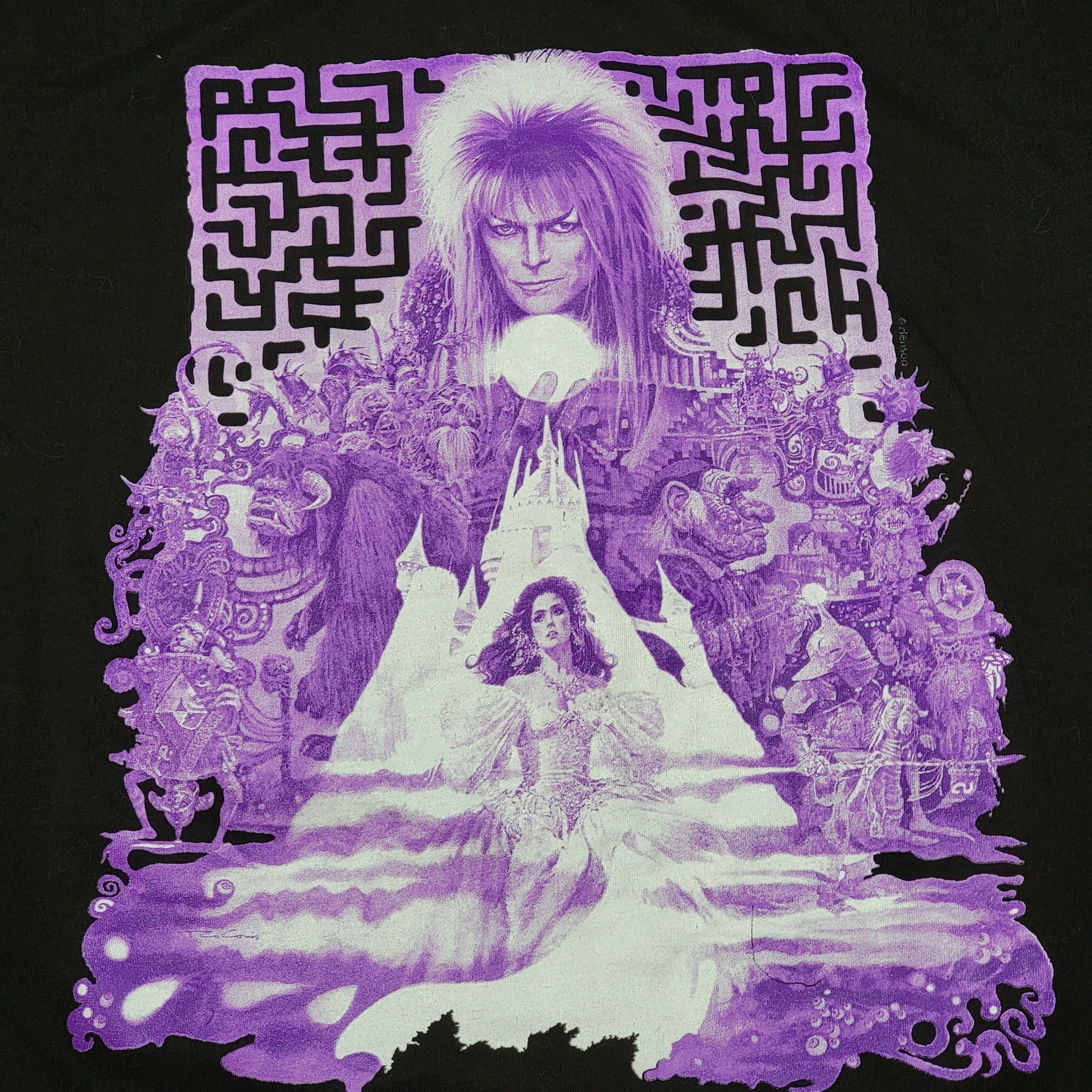 Other Rock Me Apparel SS Unisex Tee "David Bowie Labyrinth" - XL Size XL / US 12-14 / IT 48-50 - 2 Thumbnail