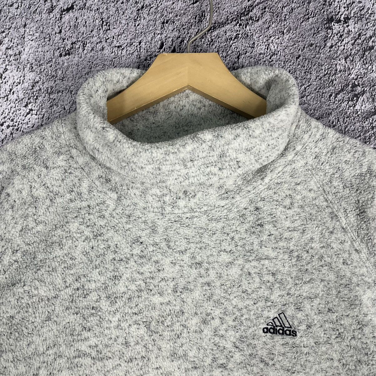 Adidas VINTAGE 👻 Adidas fleece high neck golf sweatshirt Size US L / EU 52-54 / 3 - 7 Thumbnail