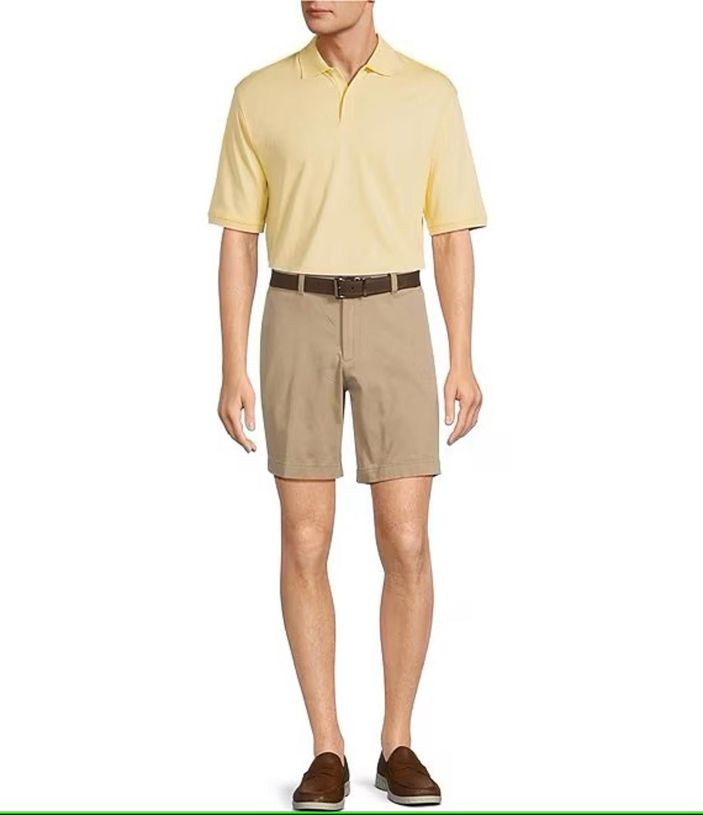 Roundtree & Yorke Roundtree & Yorke Microfiber Flat Frt 8" Inseam Shorts - NWT Size US 40 / EU 56 - 3 Thumbnail