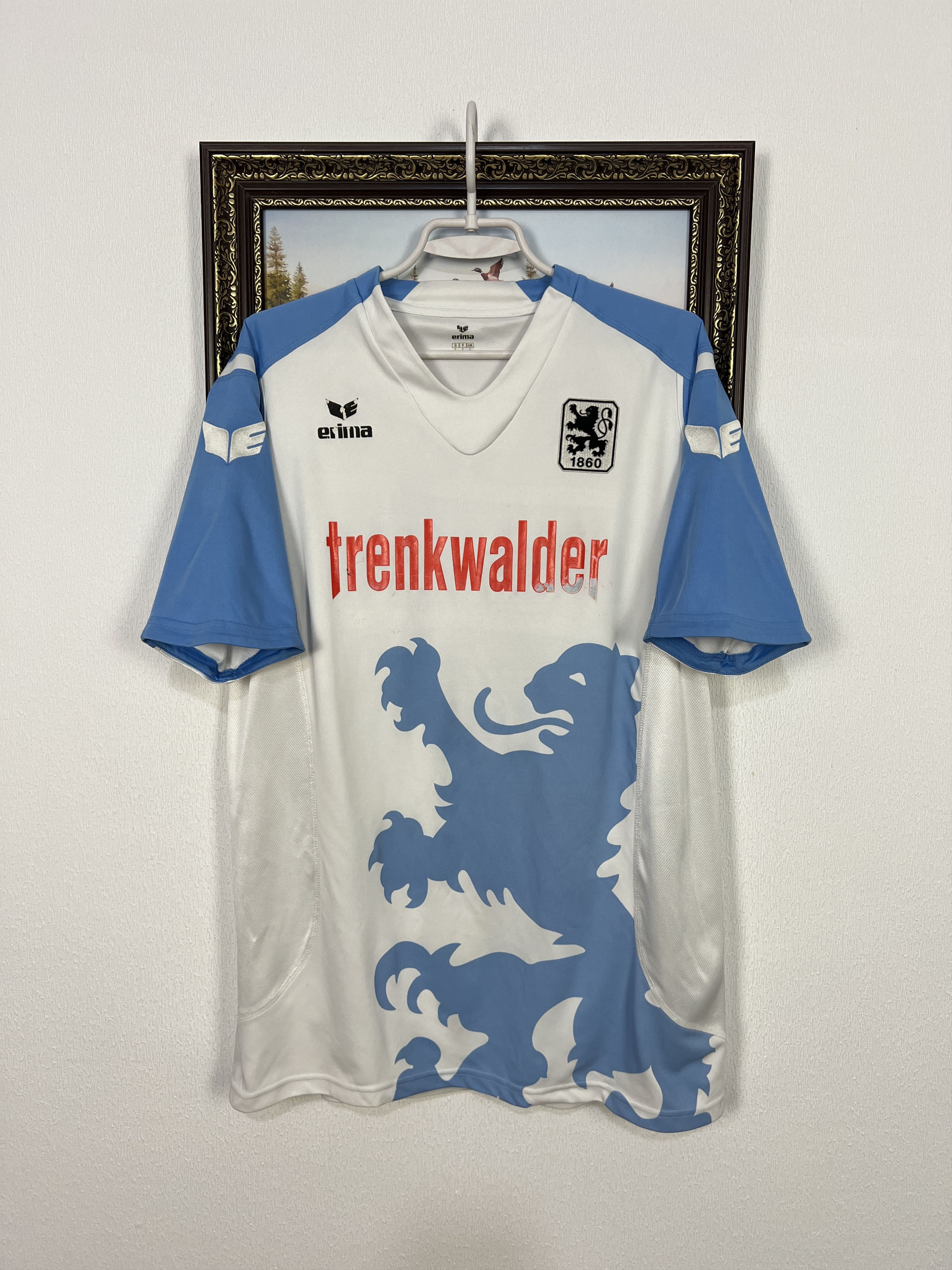 Nike 1860 Munich Special football shirt 2008 Soccer #11 Lauth Size US L / EU 52-54 / 3 - 1 Thumbnail