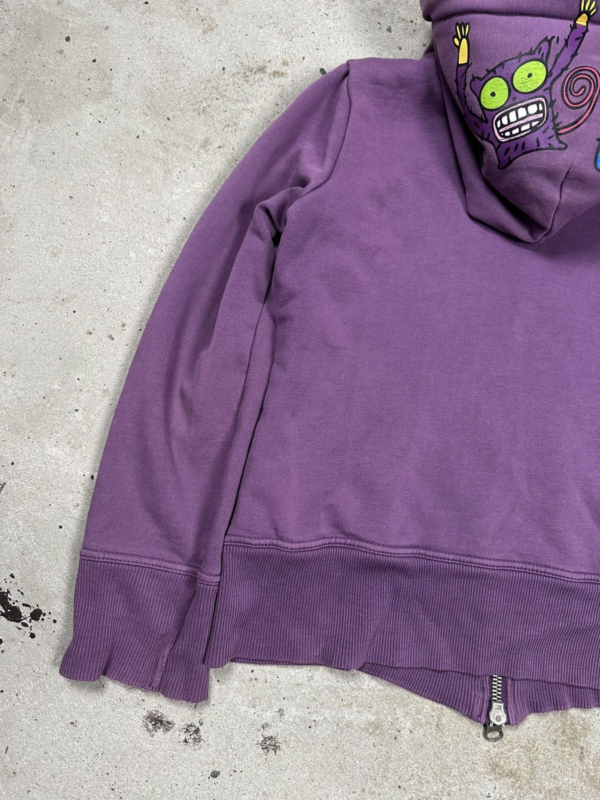 Abercrombie & Fitch Vintage Y2K Faux Fur Purple Hoodie 2 Zip Sweatshirt Size US S / EU 44-46 / 1 - 11 Thumbnail