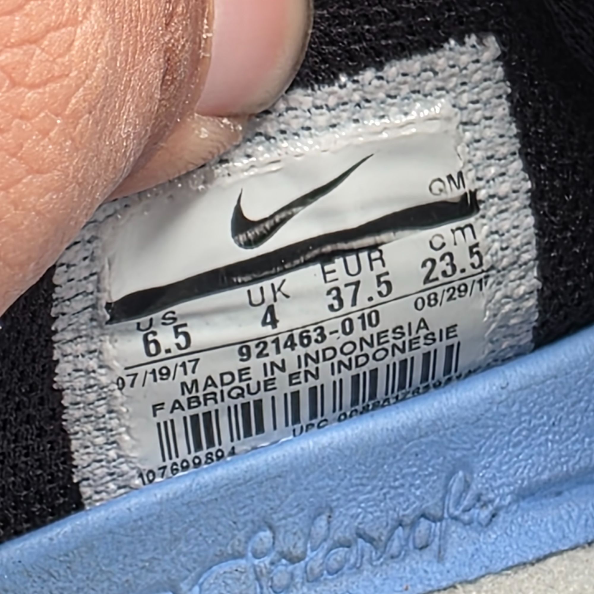 Nike Nike SB Check Solarsoft Womens 6.5 Black Casual Shoes Sneake Size US 6.5 / IT 36.5 - 7 Thumbnail
