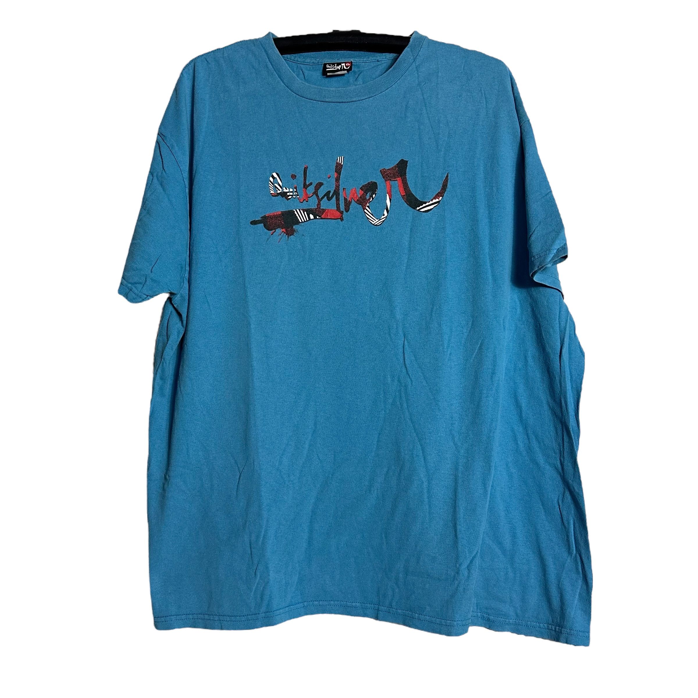 Quiksilver 🔥RARE🔥Vintage Quicksilver Streetwear Spell Out T-shirt Size US XL / EU 56 / 4 - 1 Thumbnail