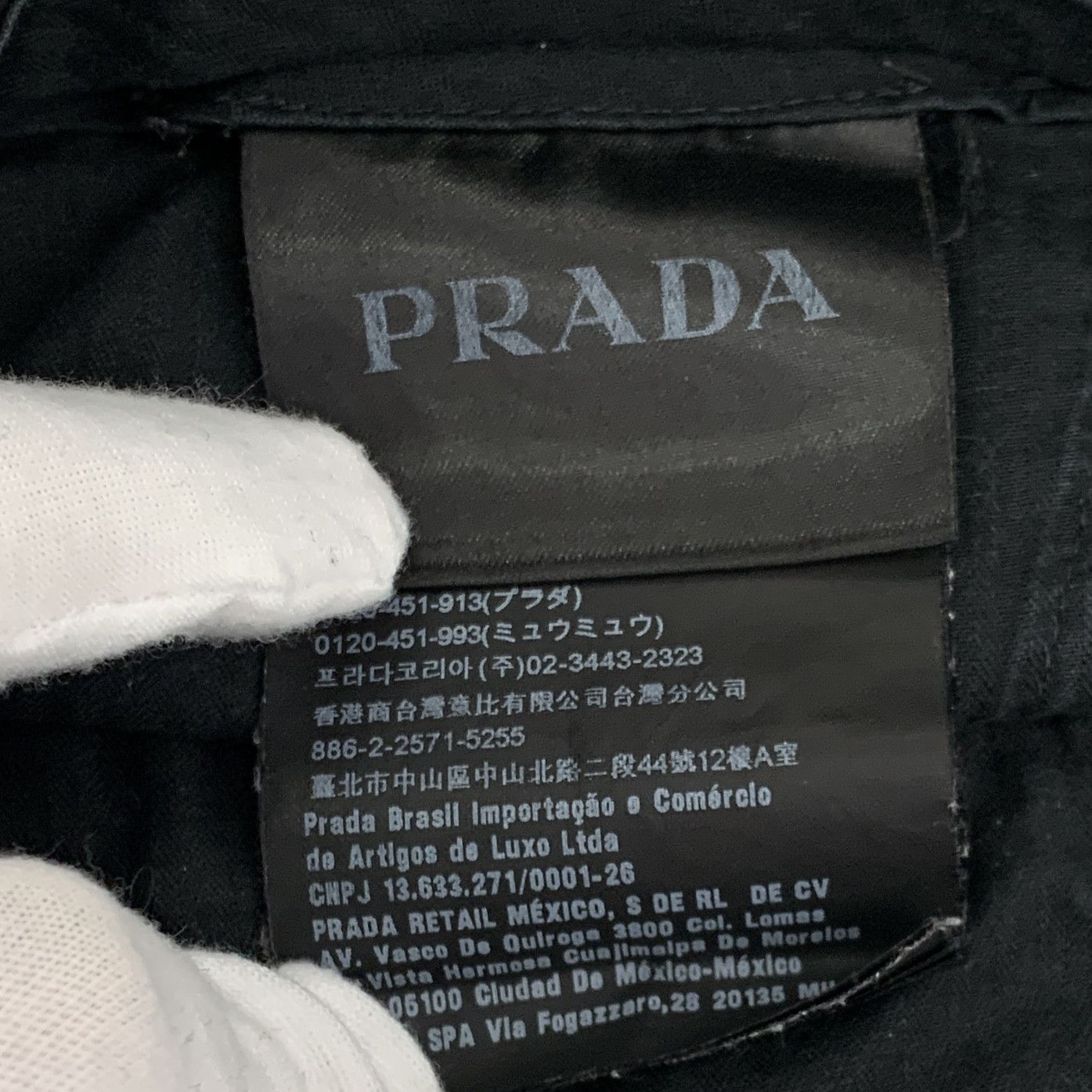 Prada Prada Jeans – Black Casual Washed Denim (Size S) Size 32" / US 10 / IT 46 - 2 Thumbnail